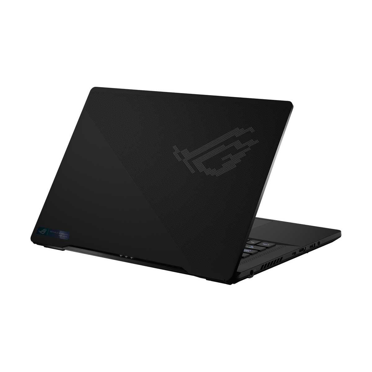 Asus ROG Zephyrus M16 (2023) 16" Gaming Laptop, Intel Core i9-13900H Processor, 32 GB RAM, 1 TB SSD, 12 GB NVIDIA GeForce RTX 4080, Windows 11 Home, Off Black, GU604VZ-N4055W