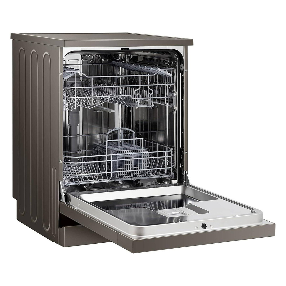 Hisense Freestanding Dishwasher, 60 cm, Grey, HS622E90X