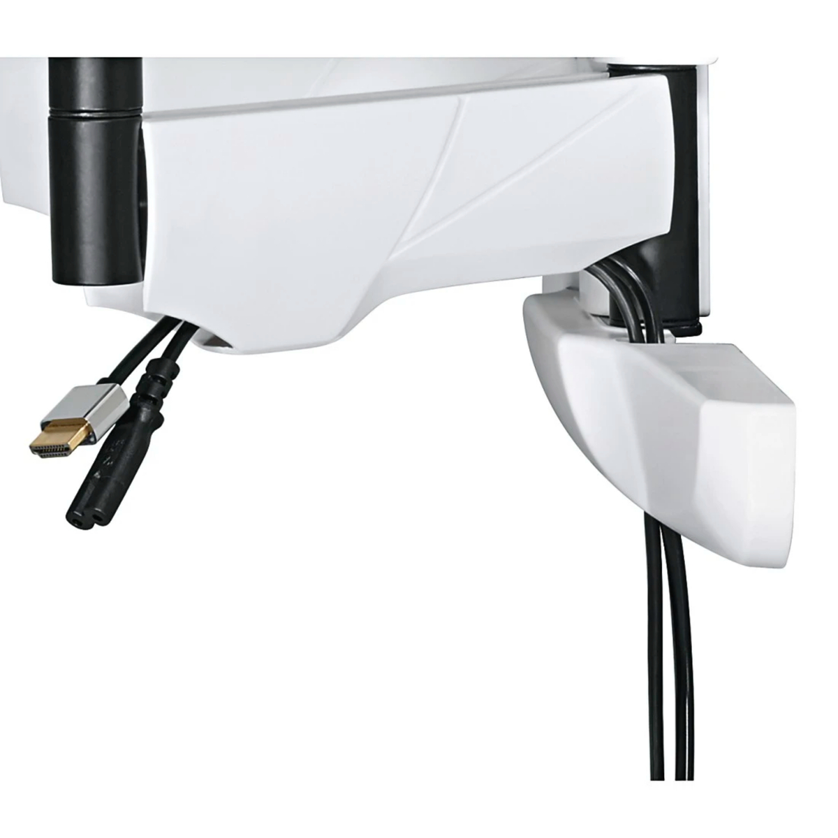 Hama Fullmotion TV Wall Bracket, 46-90 inches, Black/White, 00118626