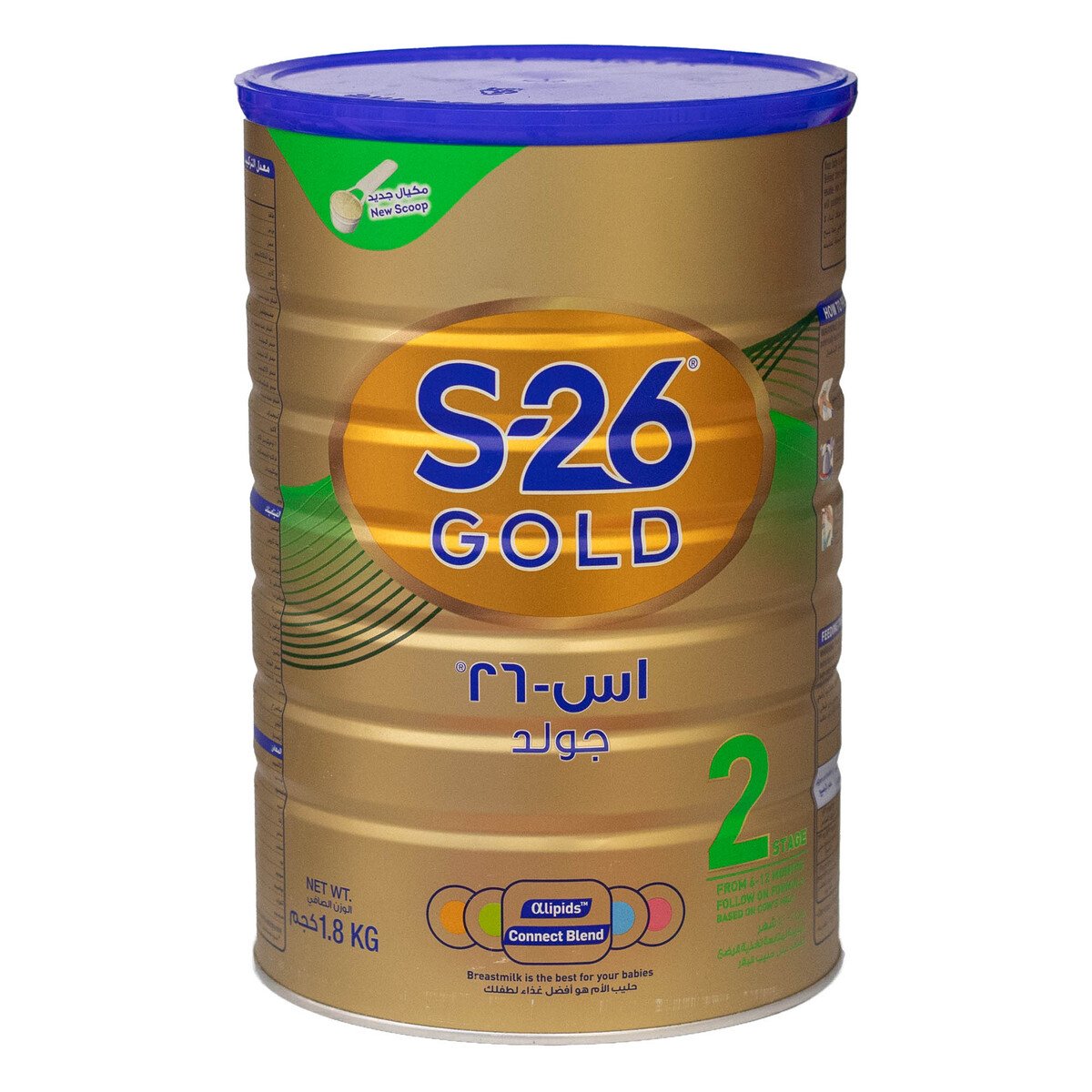 Nestle S-26 Gold Stage 2 Follow On Formula From 6-12 Months 1.8 kg