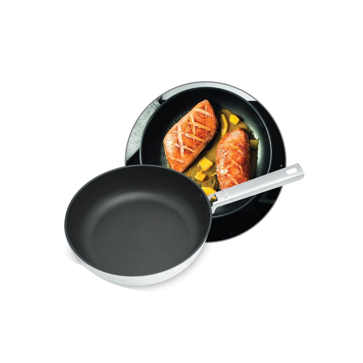 Home Perfect Stainless Steel Nonstick Frypan 30cm HP-VL30