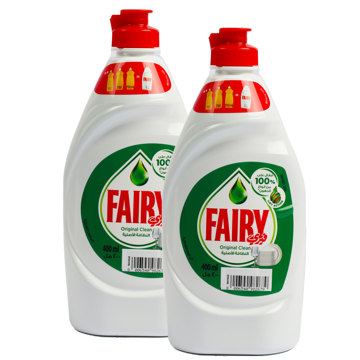 Fairy Dish Washing Original Value Pack 2 x 400 ml