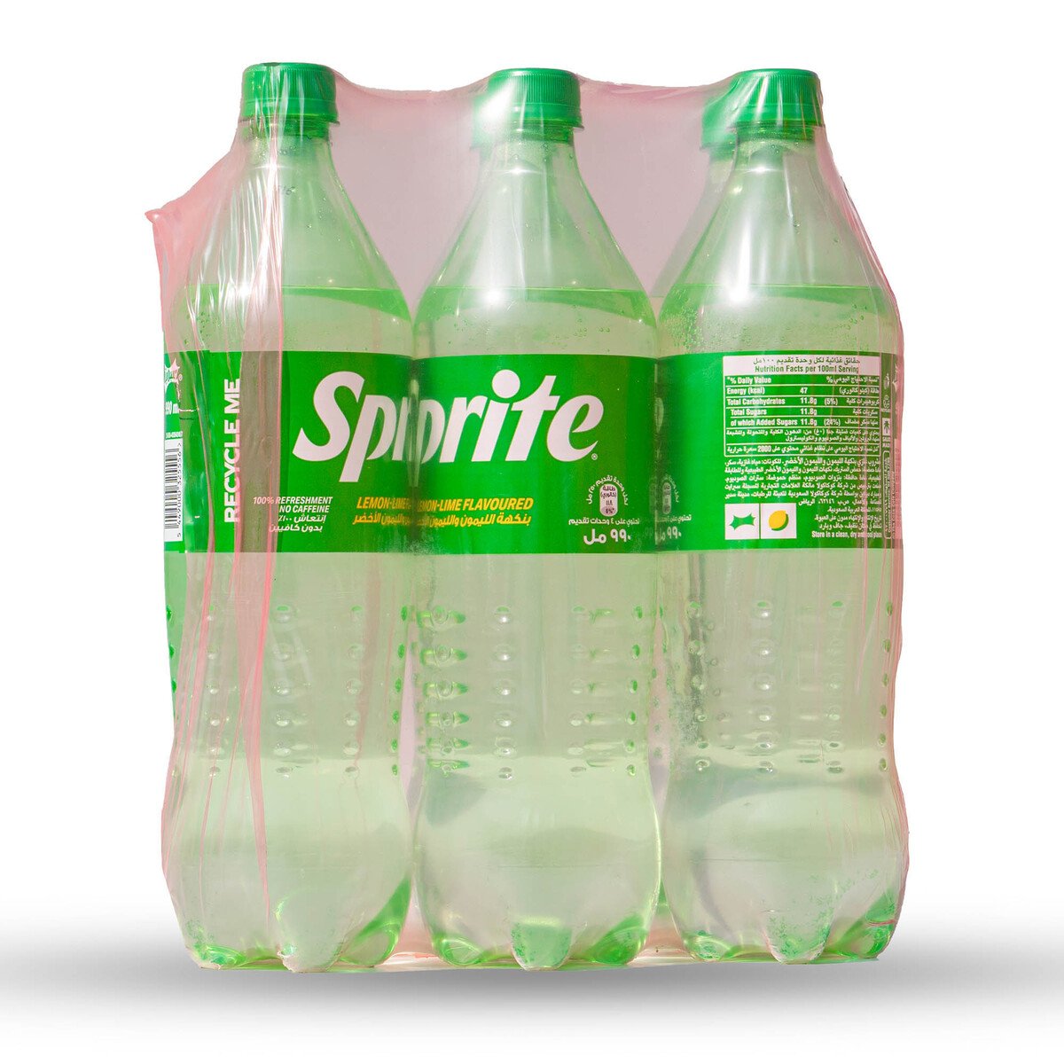 Sprite Lemon-Lime Flavour 6 x 990 ml