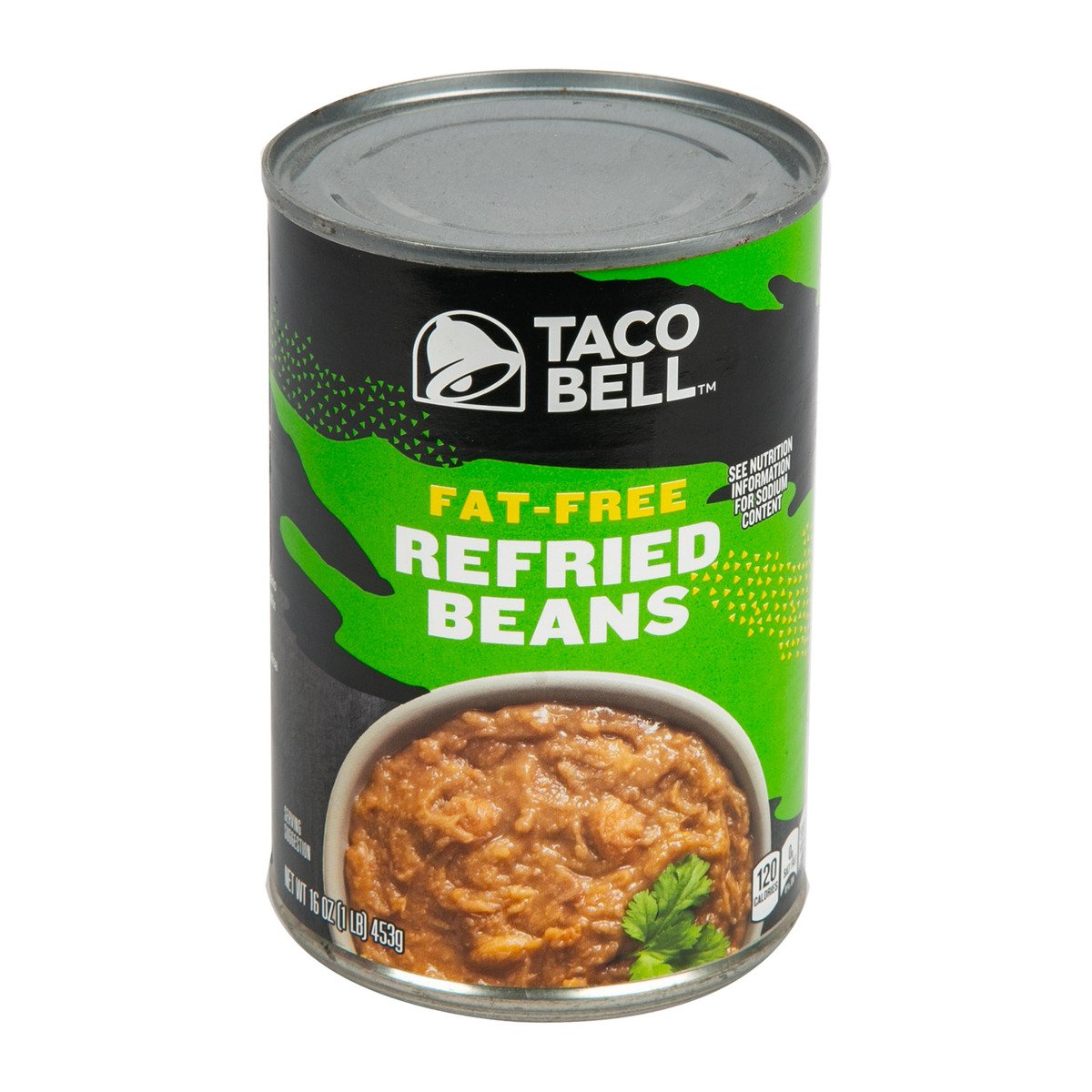 Taco Bell Fat-Free Refried Beans 453 g