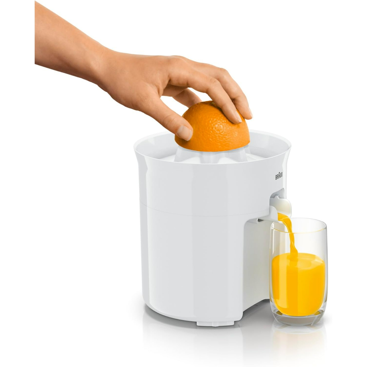 Braun Citrus Juicer, 60W, White, CJ3050