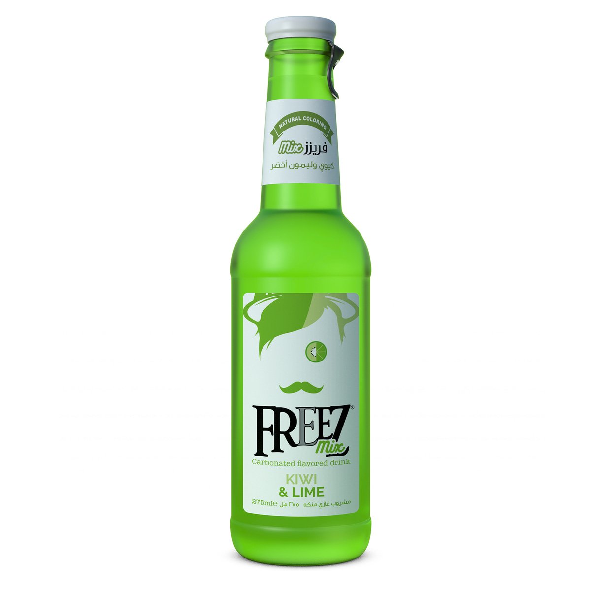 Freez Mix Kiwi & Lime Carbonated Flavored Drink 275 ml