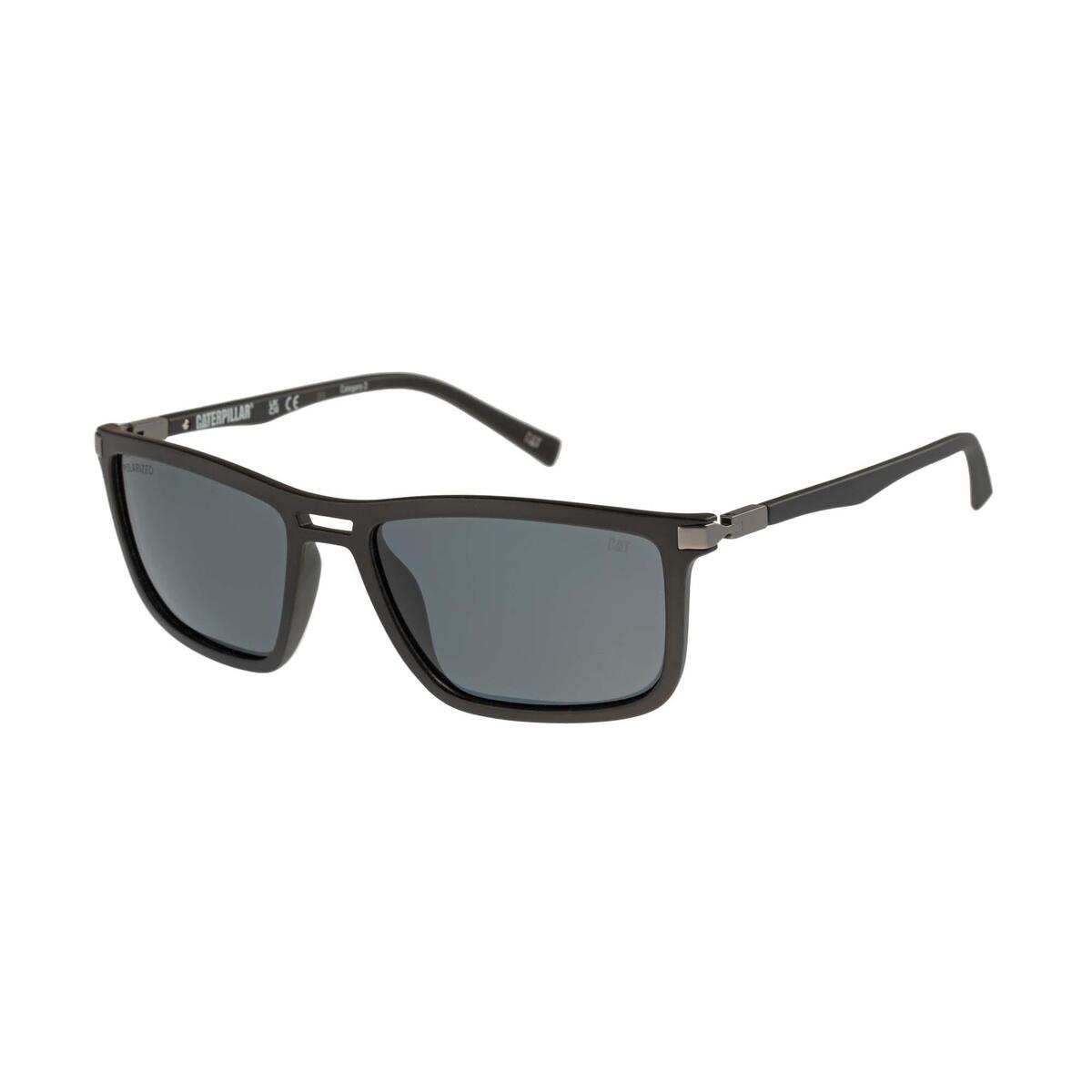 Caterpillar Polarized Men's Sunglass Square CPS-8514-104P Black