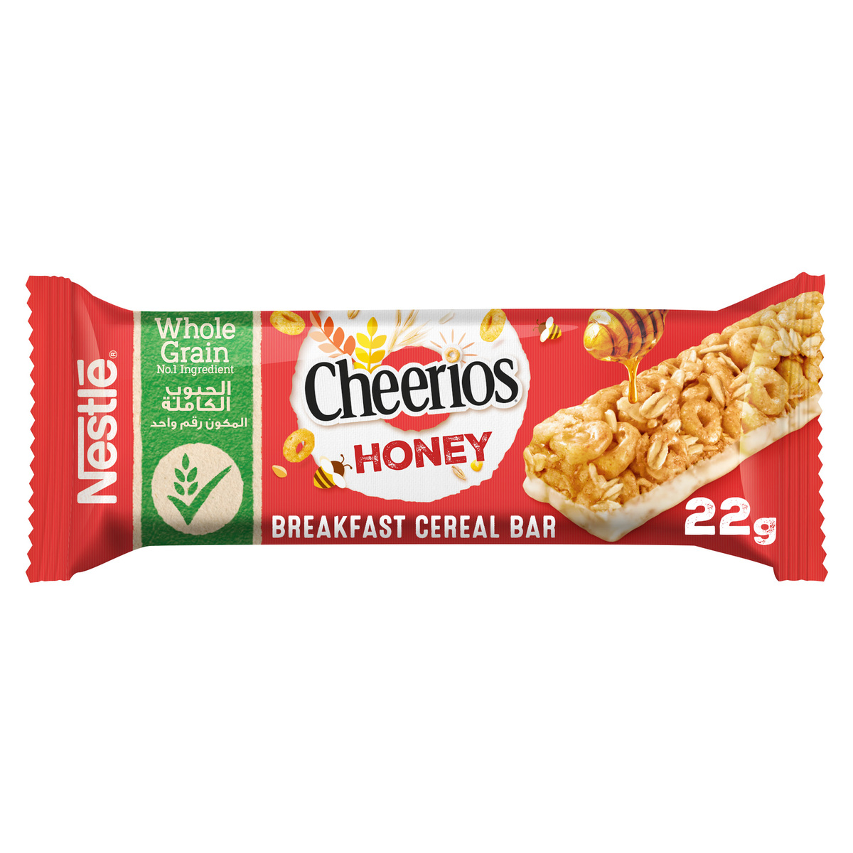 Honey Cheerios Wholegrain Breakfast Cereals Bars 22 g