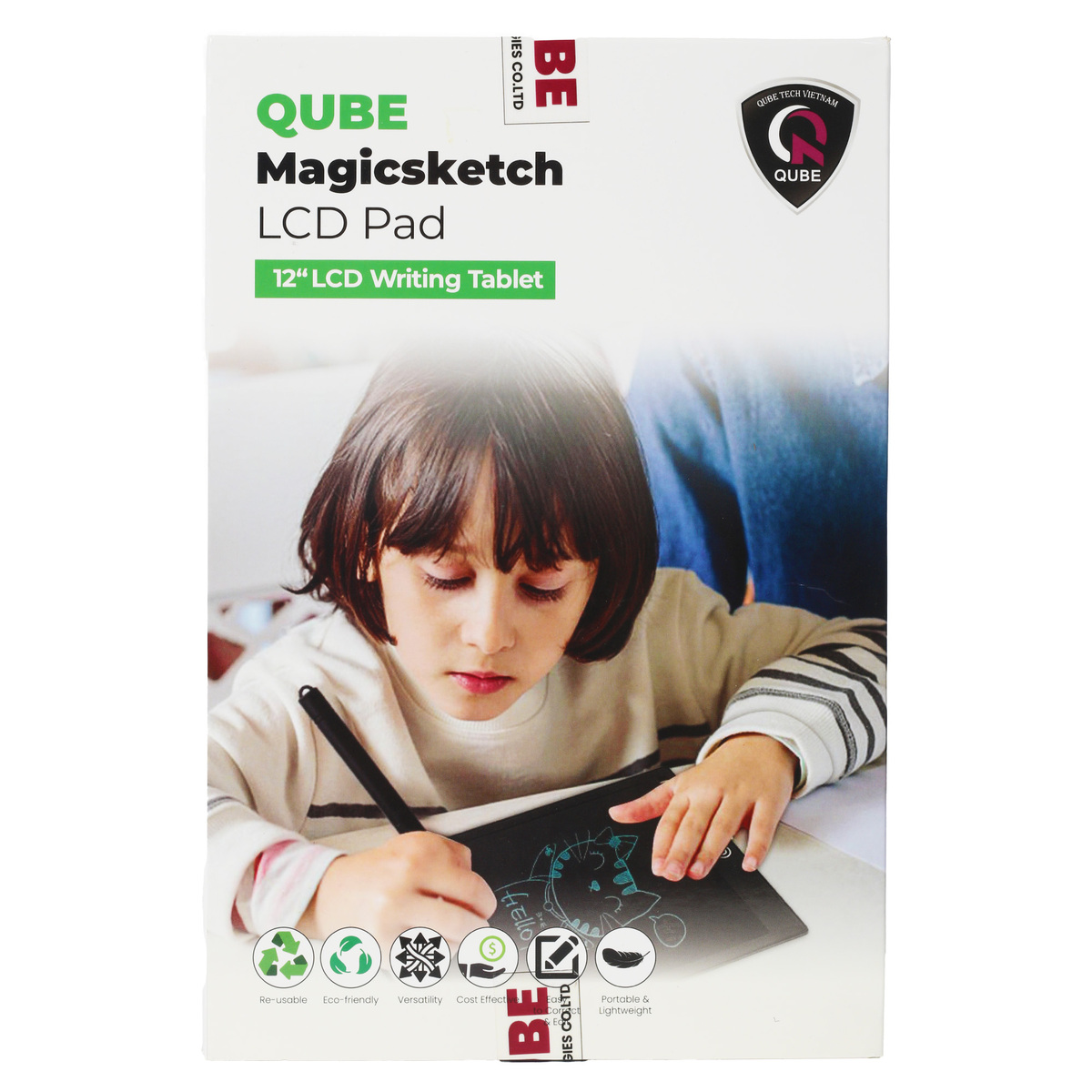 Qube Kids LCD Writing Pad M24001 12"