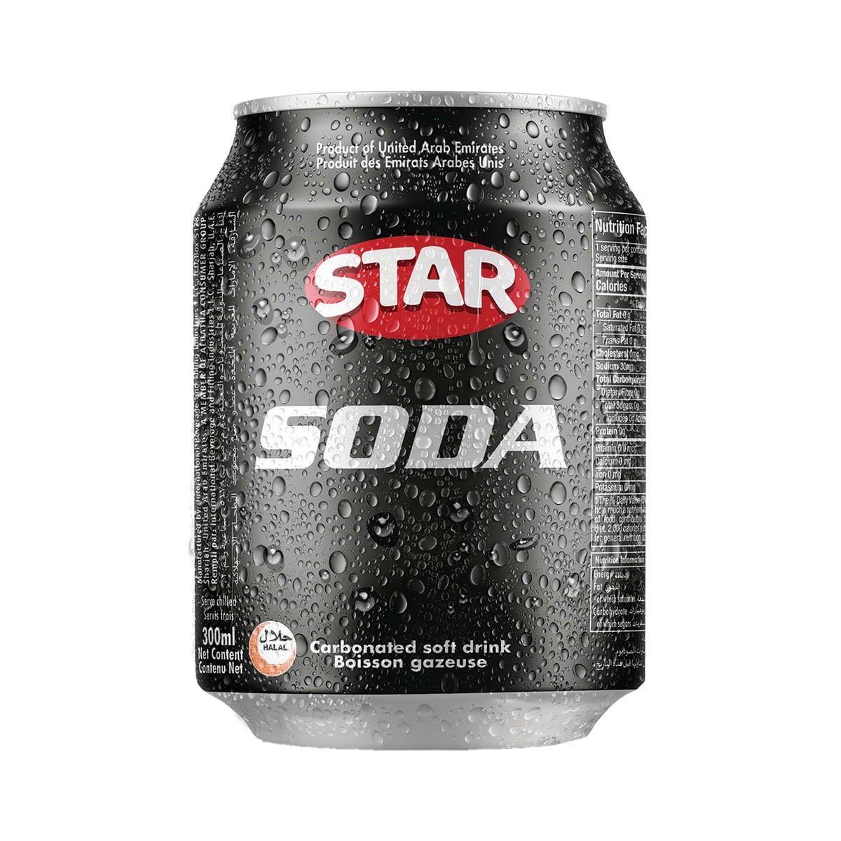 Star Soda Can 330 ml 5+1