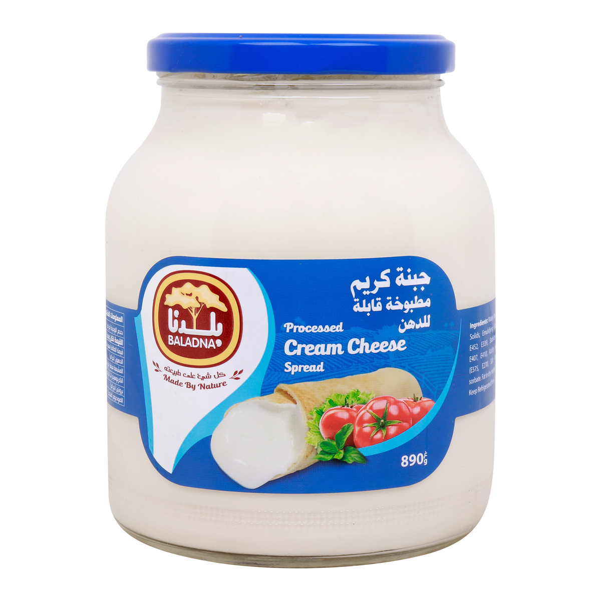 Baladna Processed Cream Cheese Spread 890 g