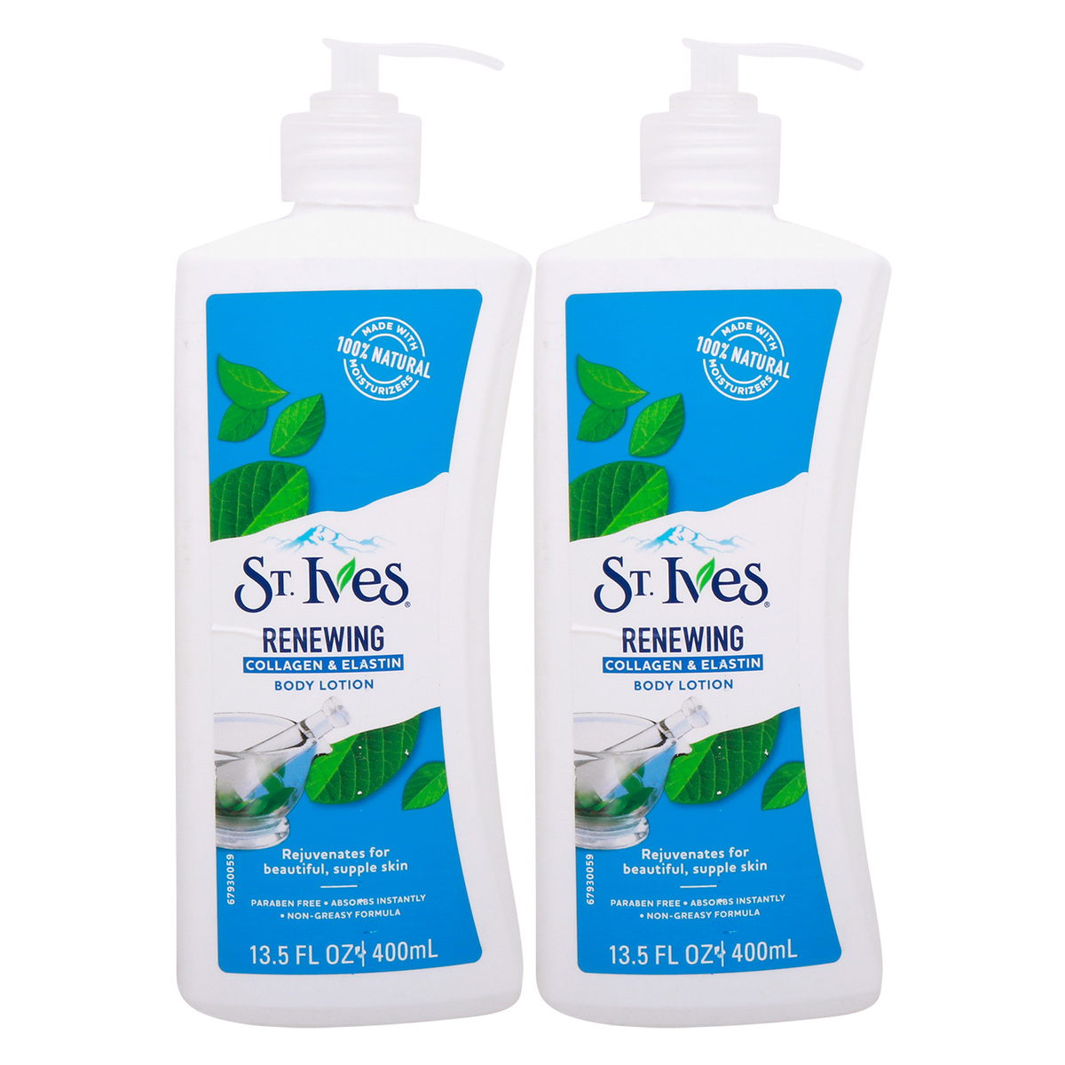 St. Ives Renewing Body Lotion Collagen & Elastin 2 x 400 ml