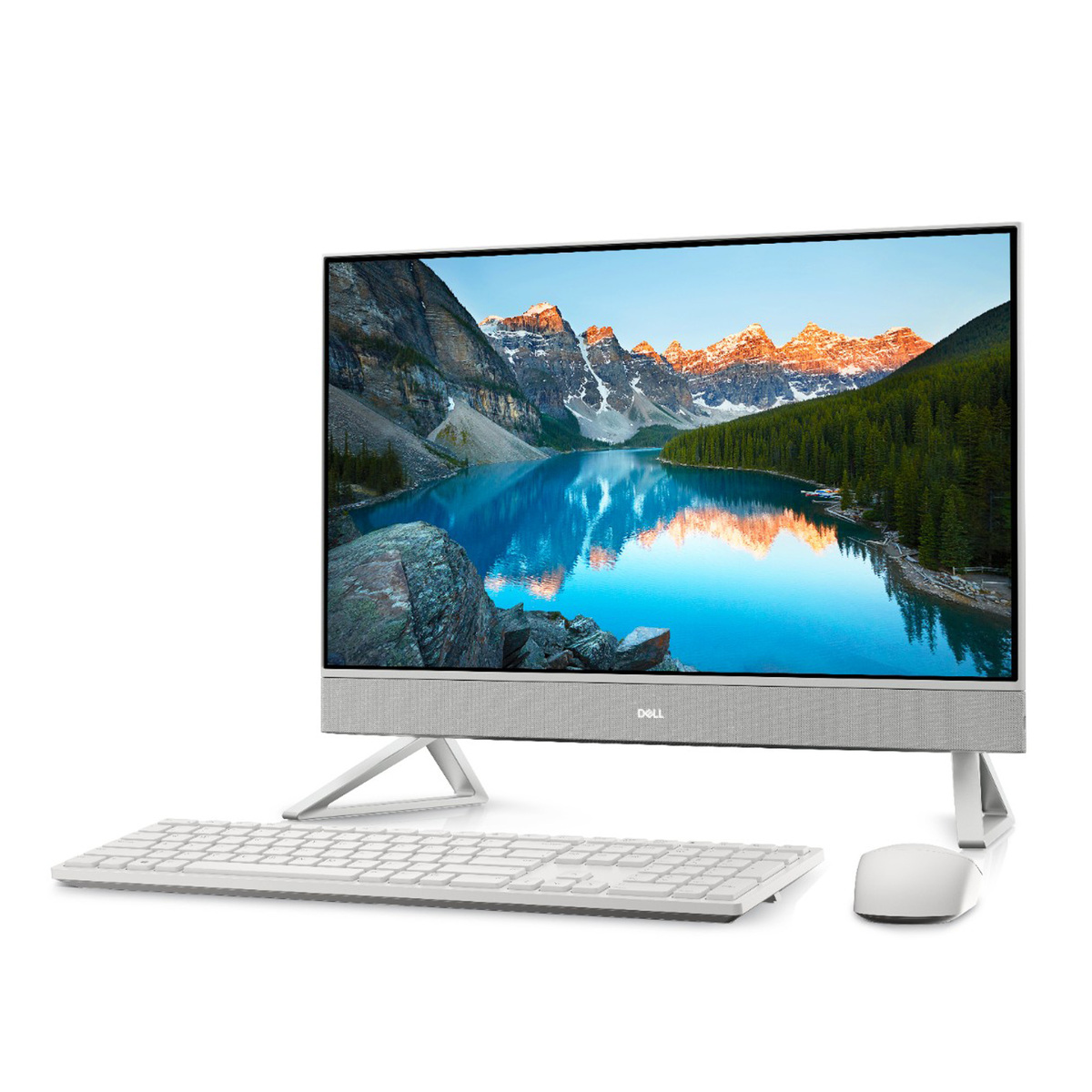 Dell All-in-One Desktop, 23.8" FHD Touch Display, Intel Core 7-150U Processor, 16 GB RAM, 1 TB SSD, Windows 11 Home, White, 5430-INS-AIO-1010