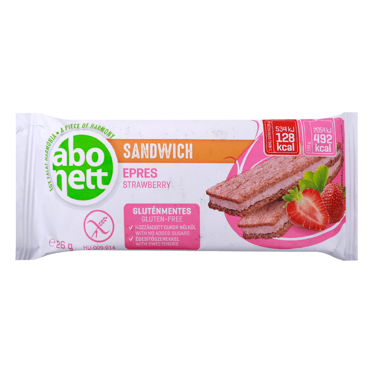 Abonett Strawberry Sandwich 26 g