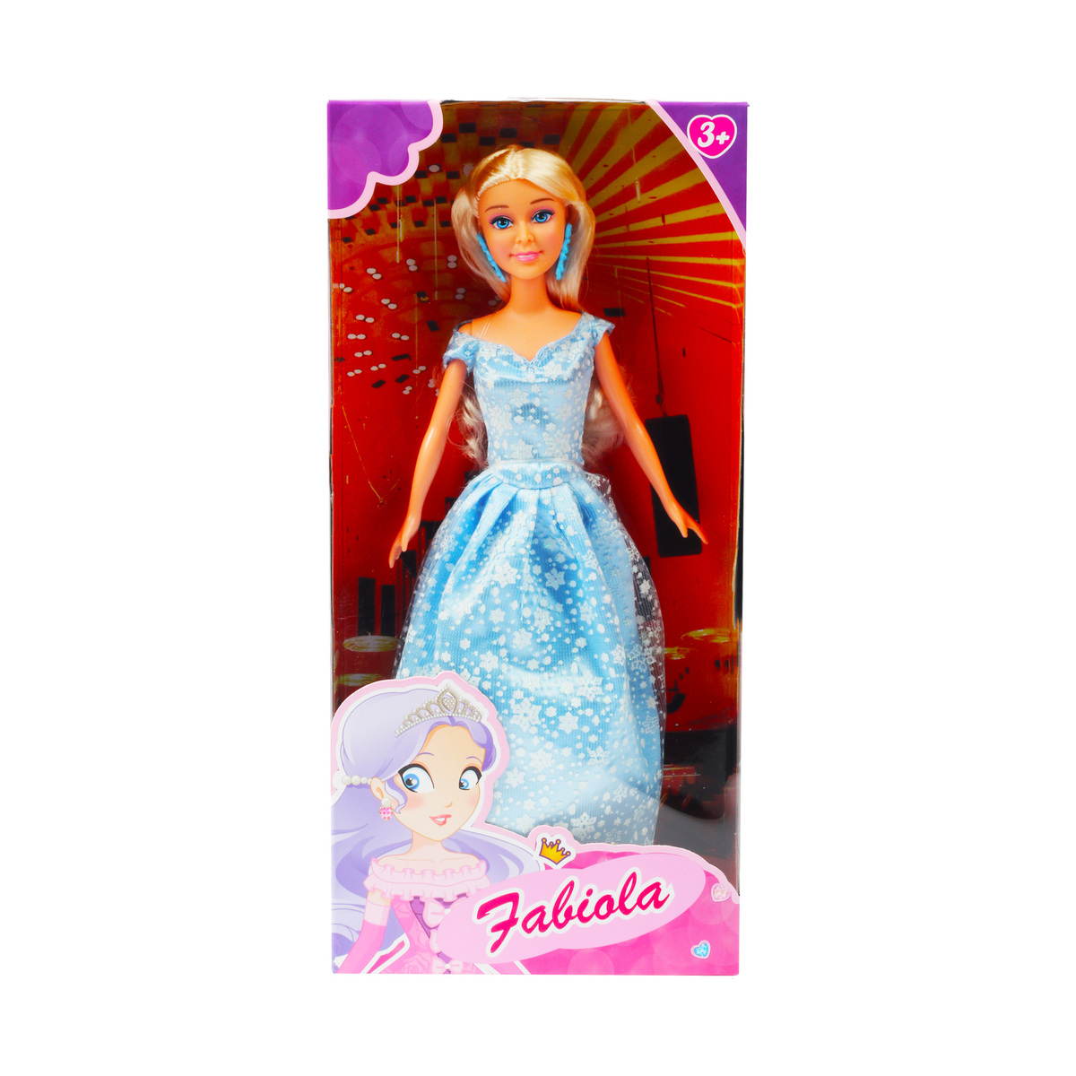 Fabiola Fashion Doll 11.5" 115155 Assorted