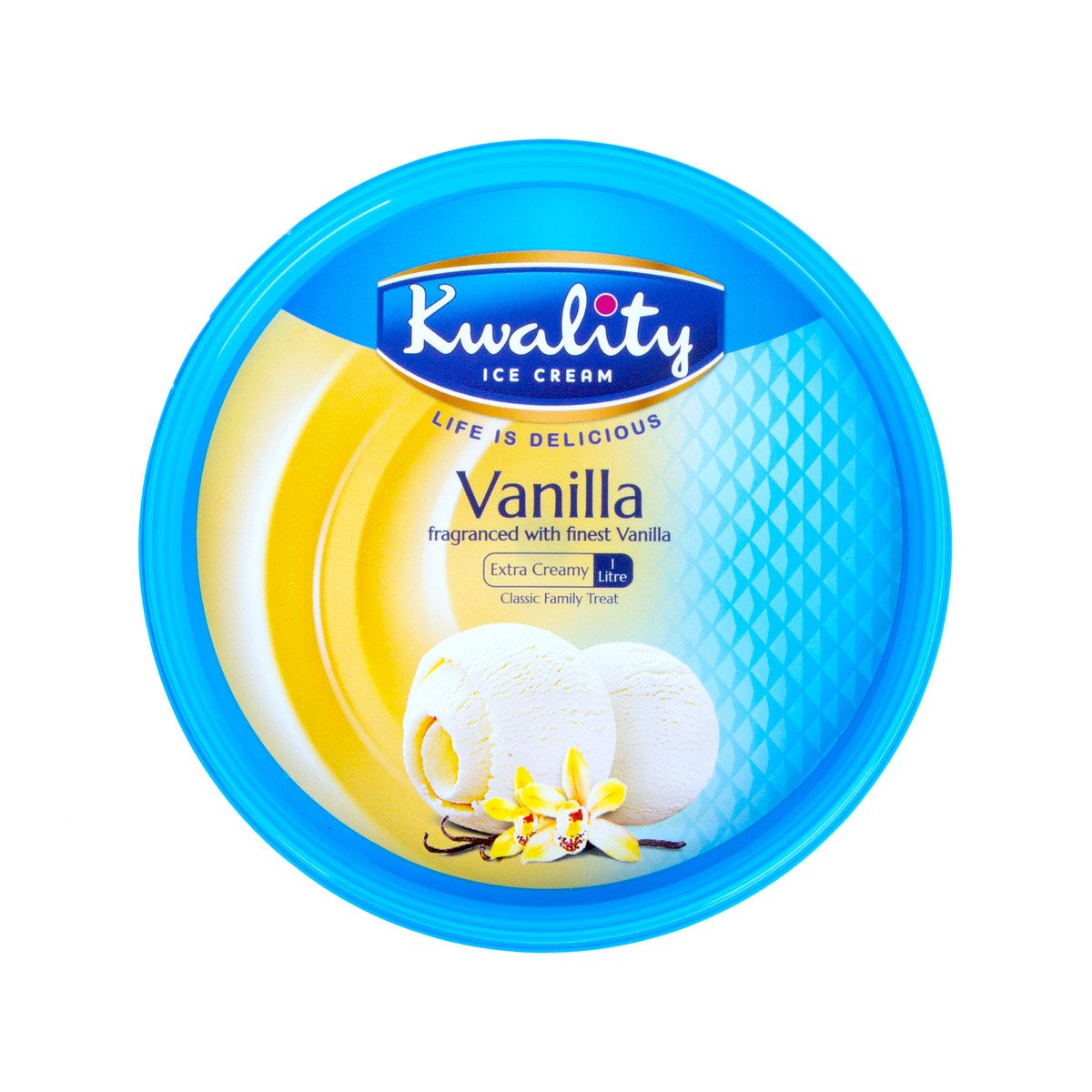 Kwality Vanilla Ice Cream 1 Litre