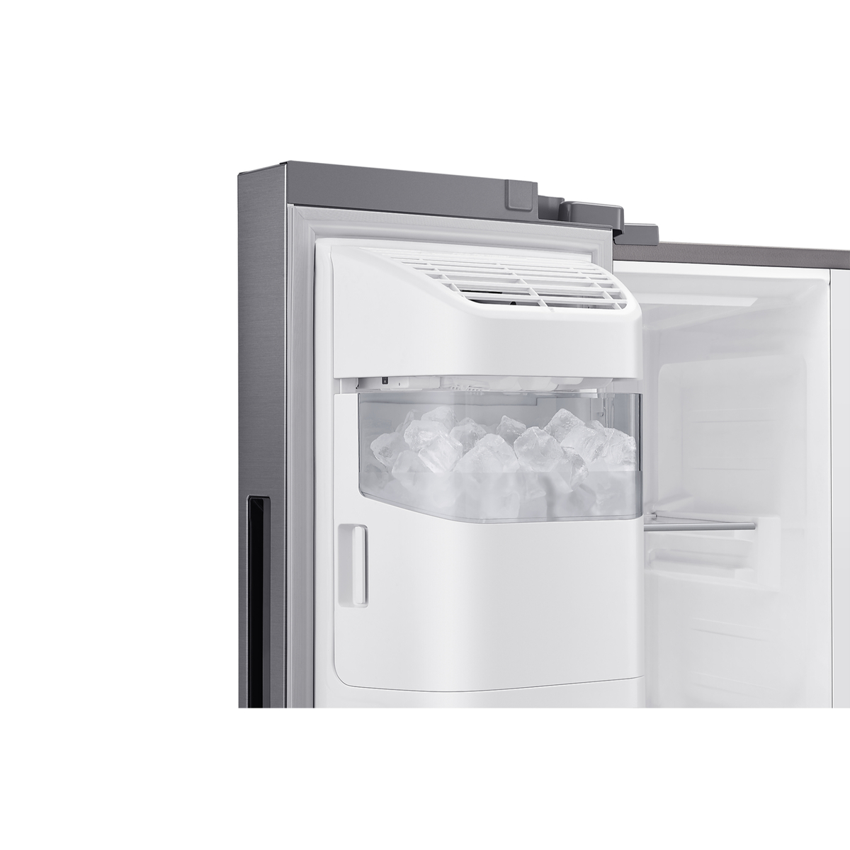 Samsung Side by Side Refrigerator, 610 L, Refined Inox, RH65DG54R3S9AE