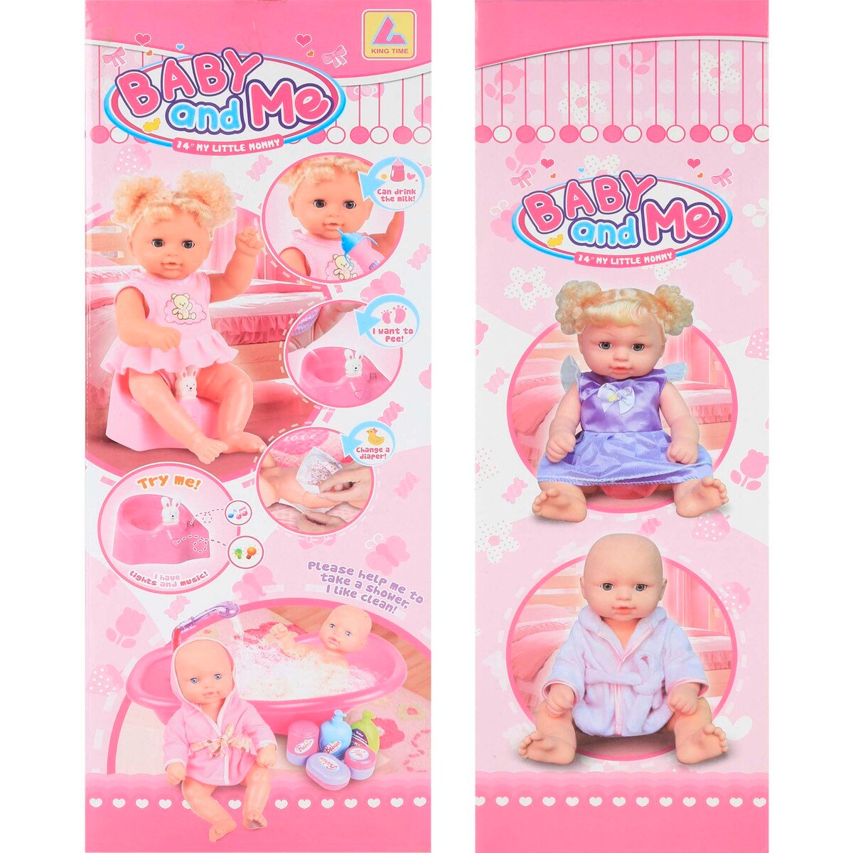 Fabiola Battery Operated Baby Doll 12In KT3100I