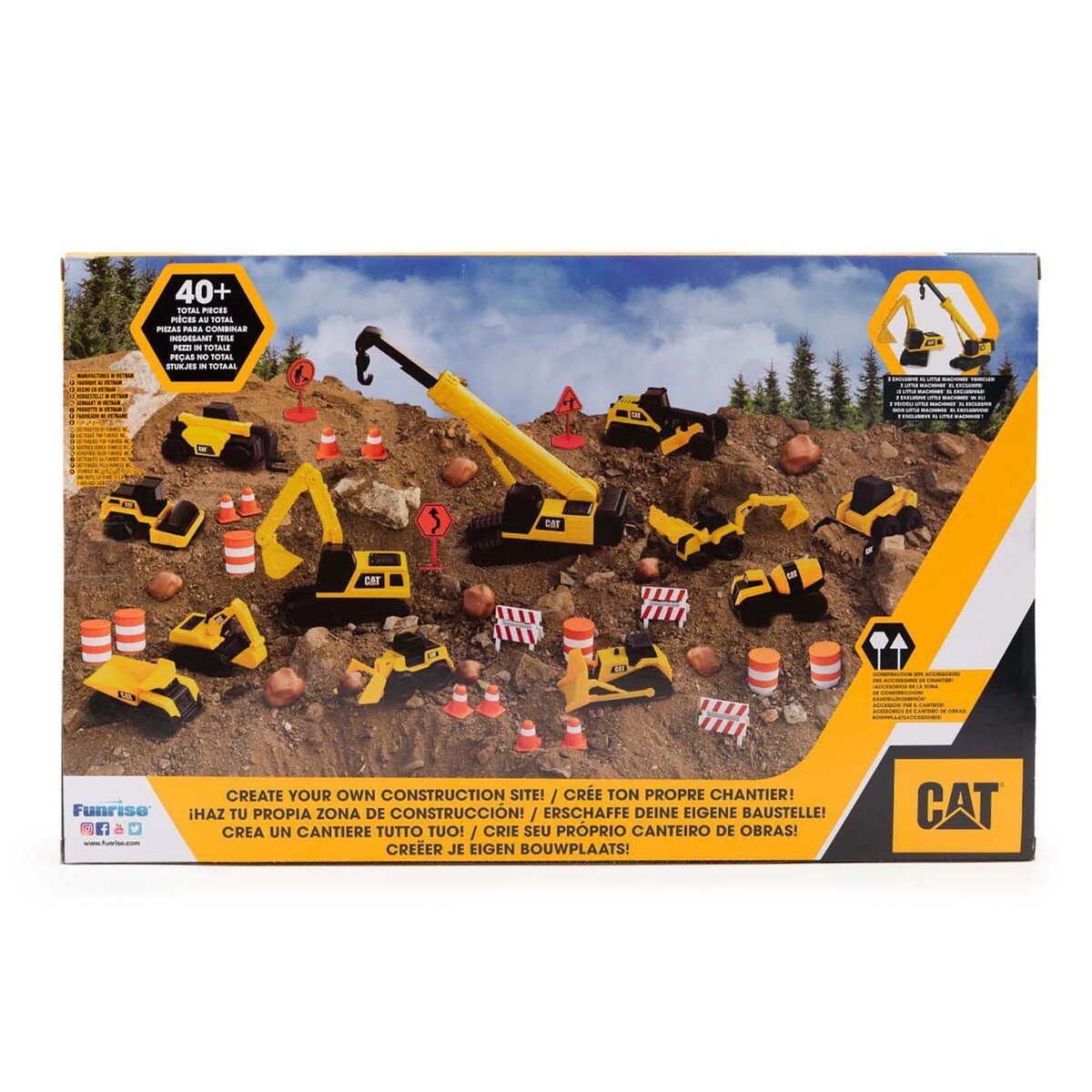 Cat Little Machines Mega Set (40 Pce) ALGT-83337