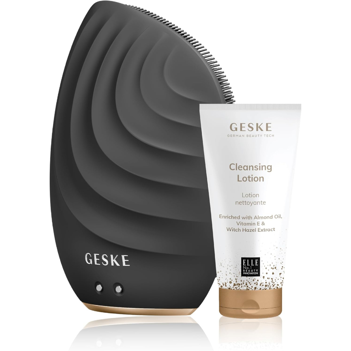 Geske Sonic Brush 5 in 1 Grey + Cleansing Lotion