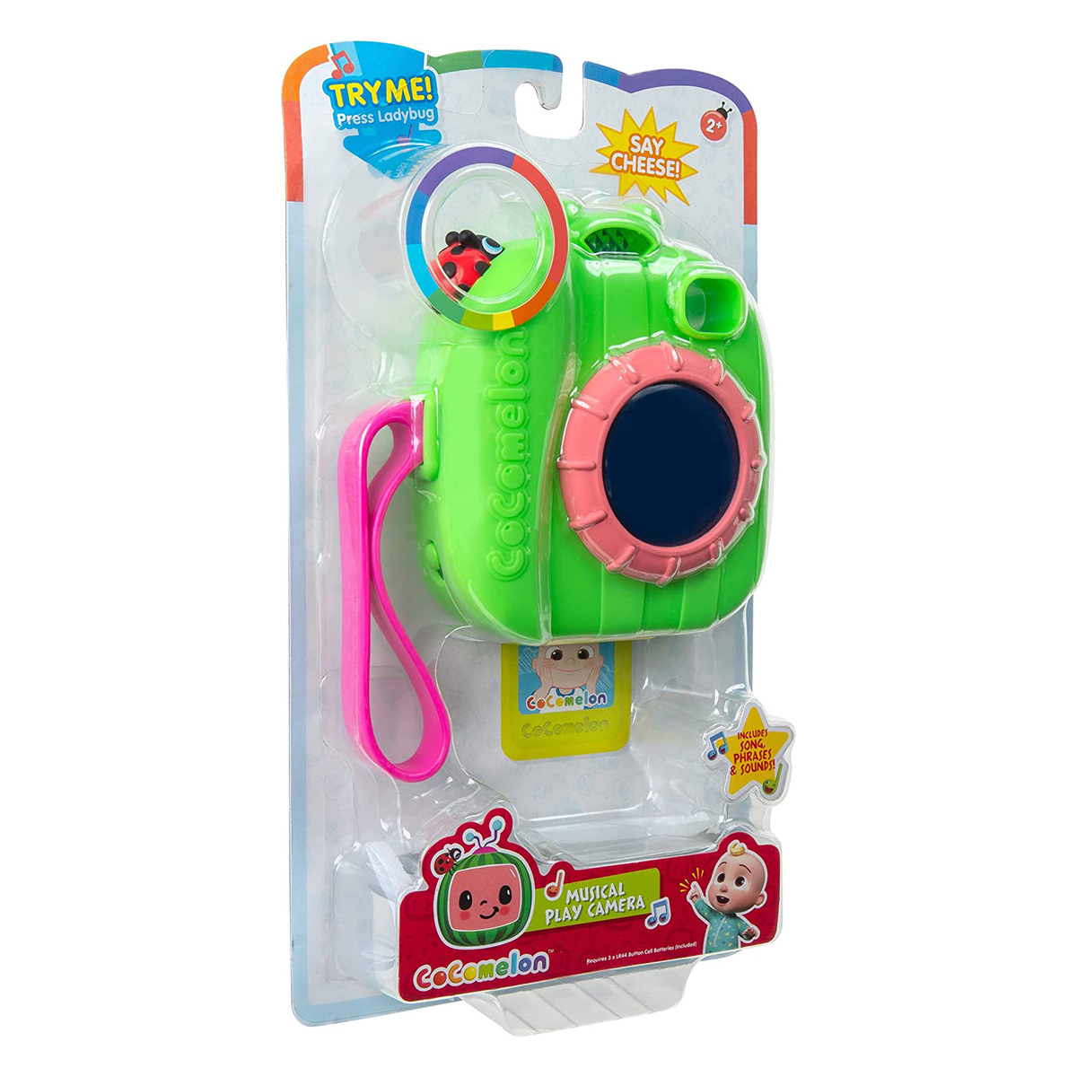 Cocomelon Musical Play Camera, Green, CMW0241