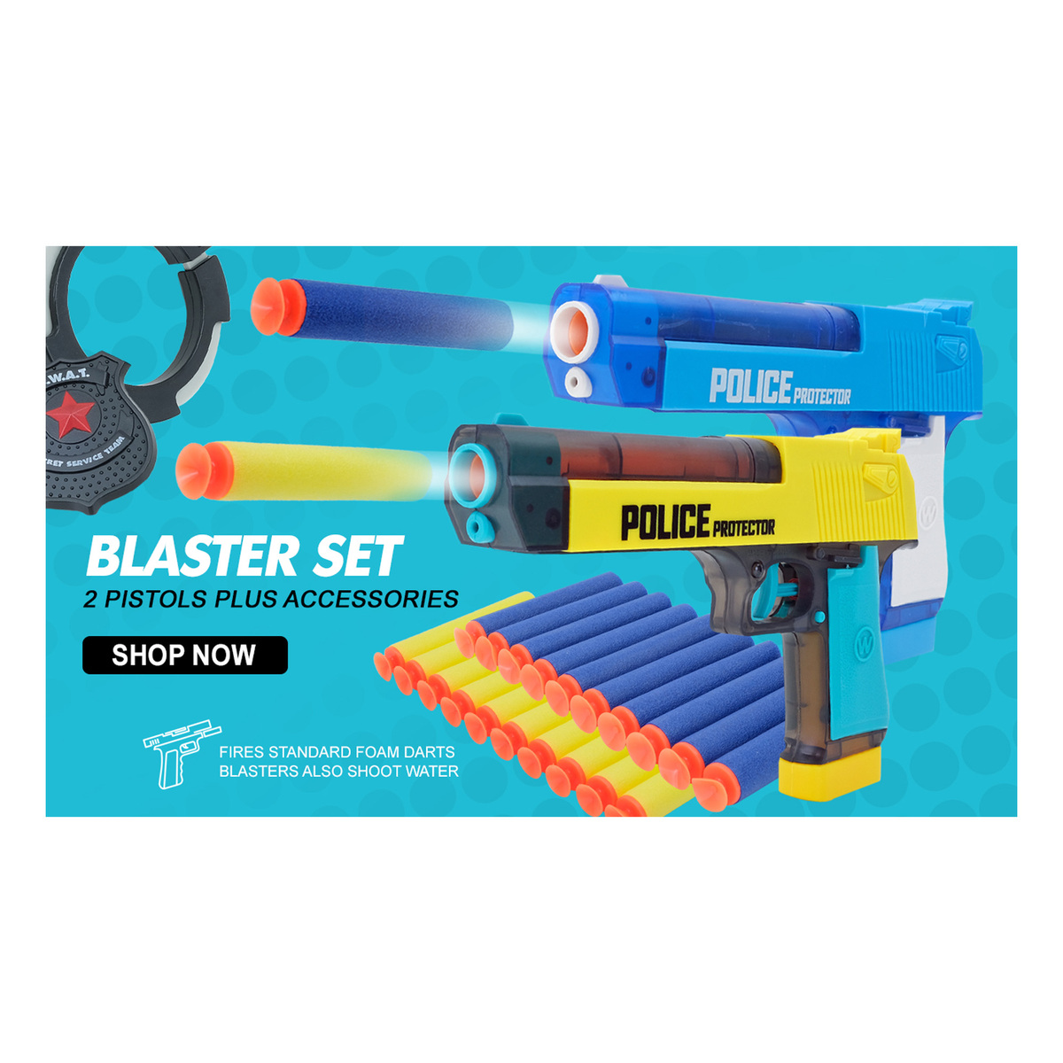 Hala 2 In1 Gun Play Set 648-64