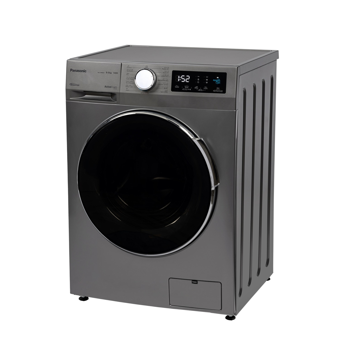 Panasonic Front Load Washing Machine NA-18MG1LAE 9KG, Silver