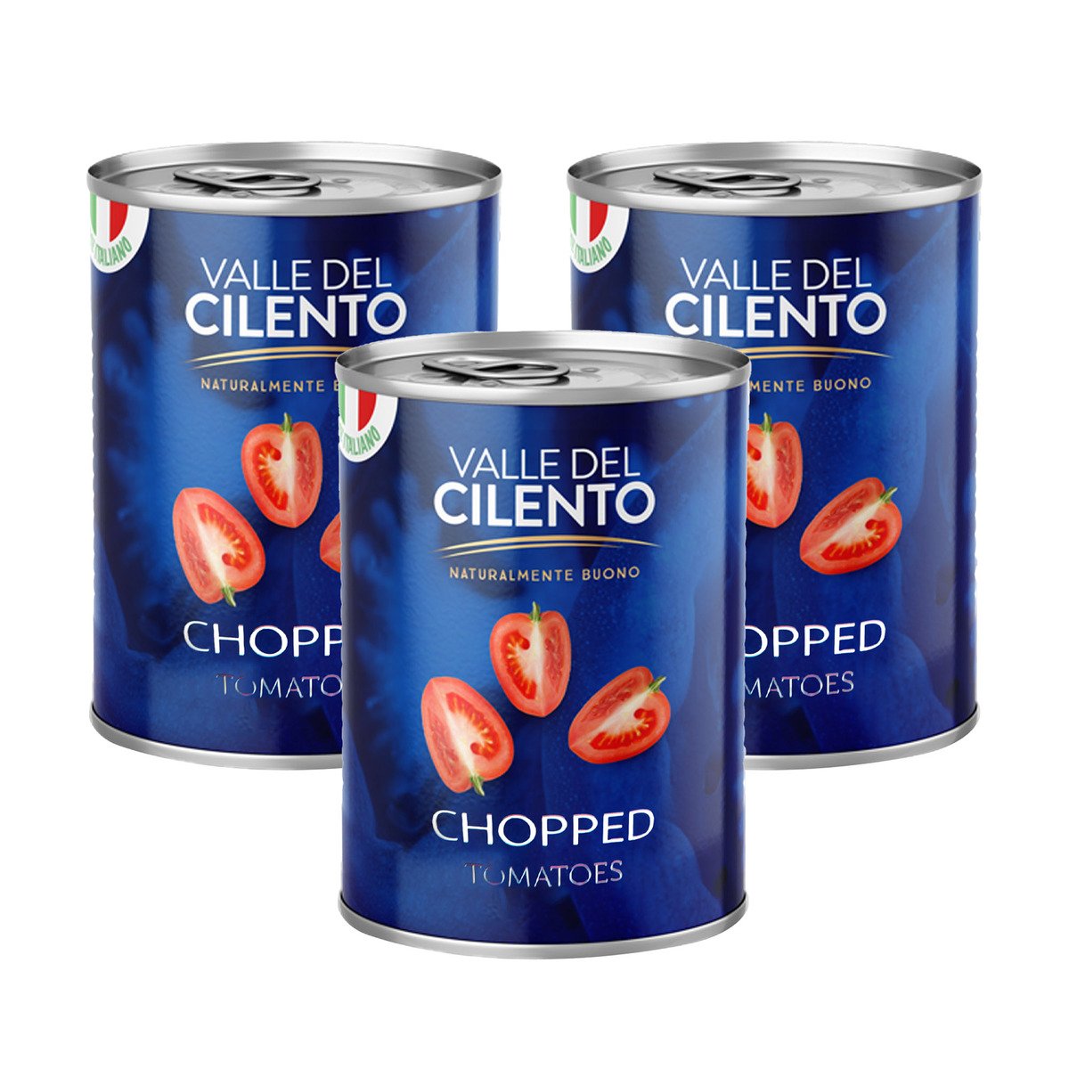 Valle Del Cilento Chopped Tomatoes 3 x 400 g