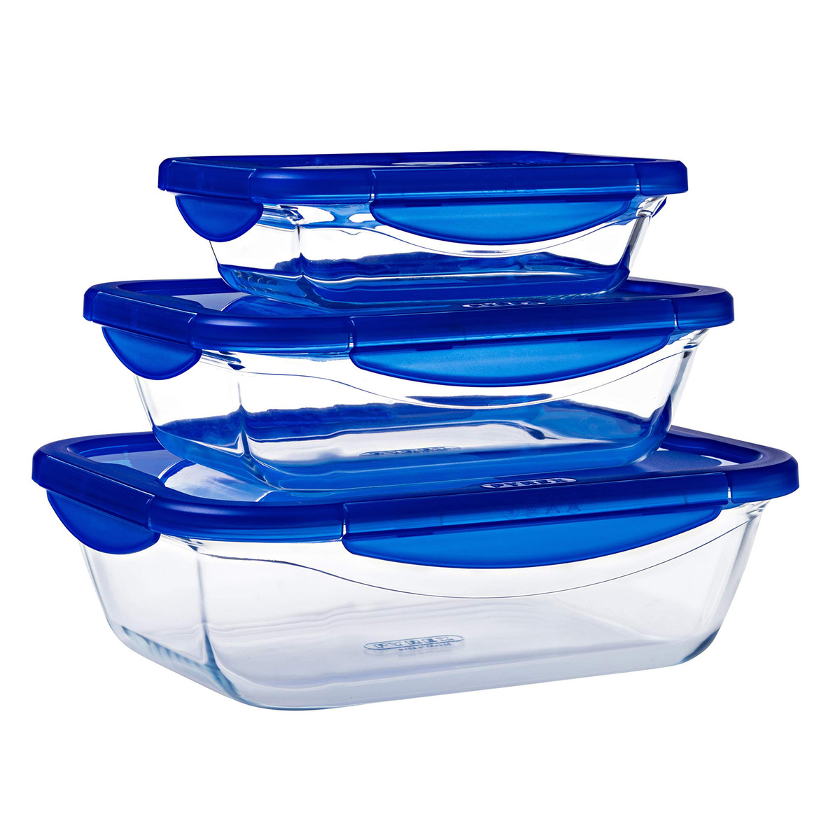 Pyrex Rectangular Roaster with Lid, 20 x 15, 800 ml, 281PG00