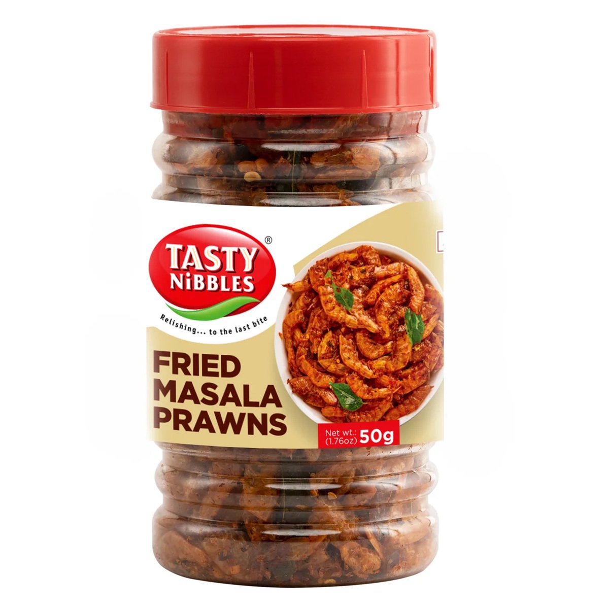 Tasty Nibbles Fried Masala Prawns 50 g