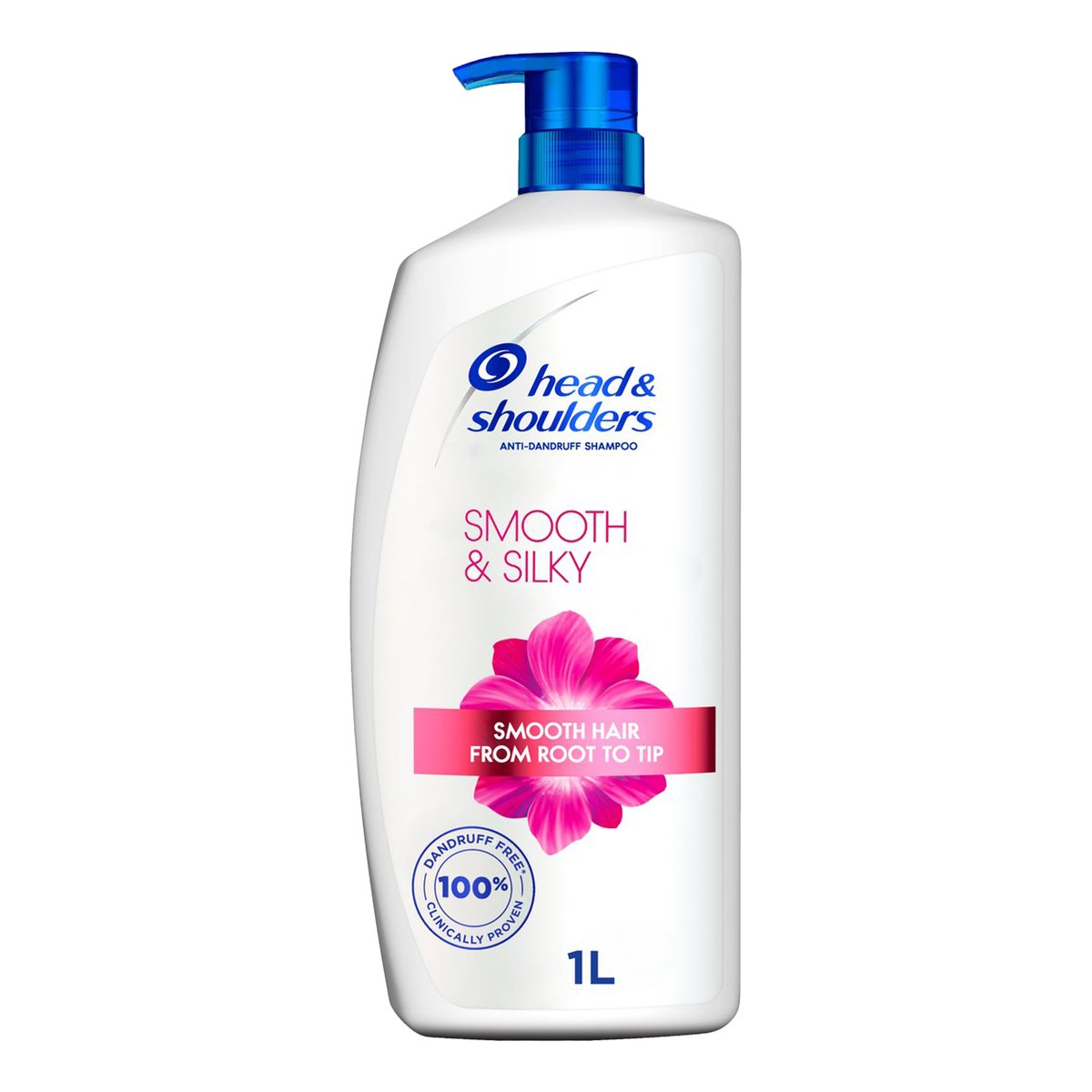 Head & Shoulders Smooth & Silk Anti-Dandruff Shampoo 2 x 1 Litre