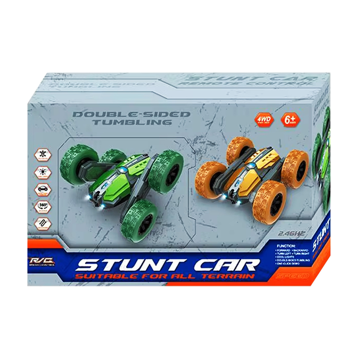 Leisure Rechargeable Stunt Car 1:18 MT65 Assorted