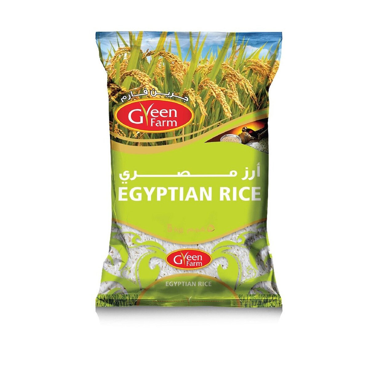 جرين فارم أرز مصري 5 كجم