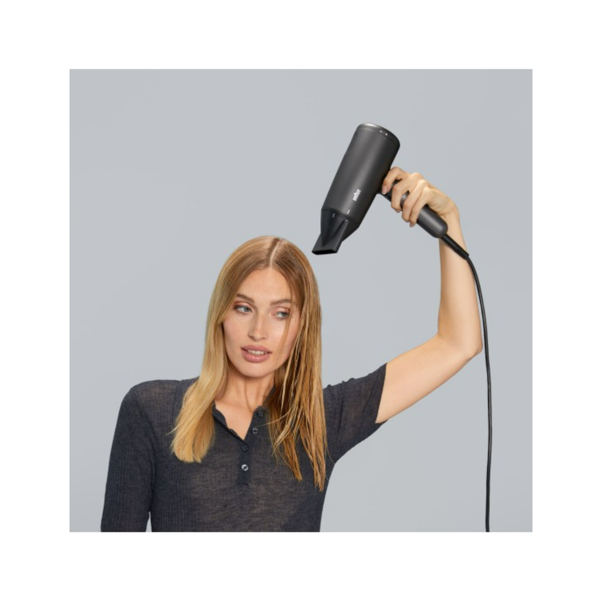 Braun Hair Dryer, 2100W, Electro Black, HD425SDE