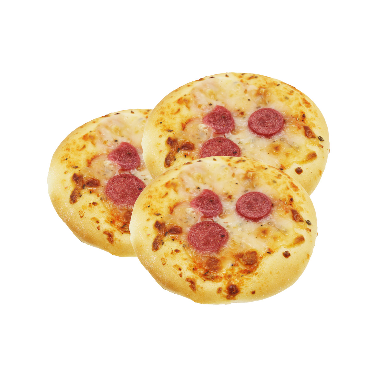 Wonder Bakery Mini Beef Sausage Pizza 3 x 50 g