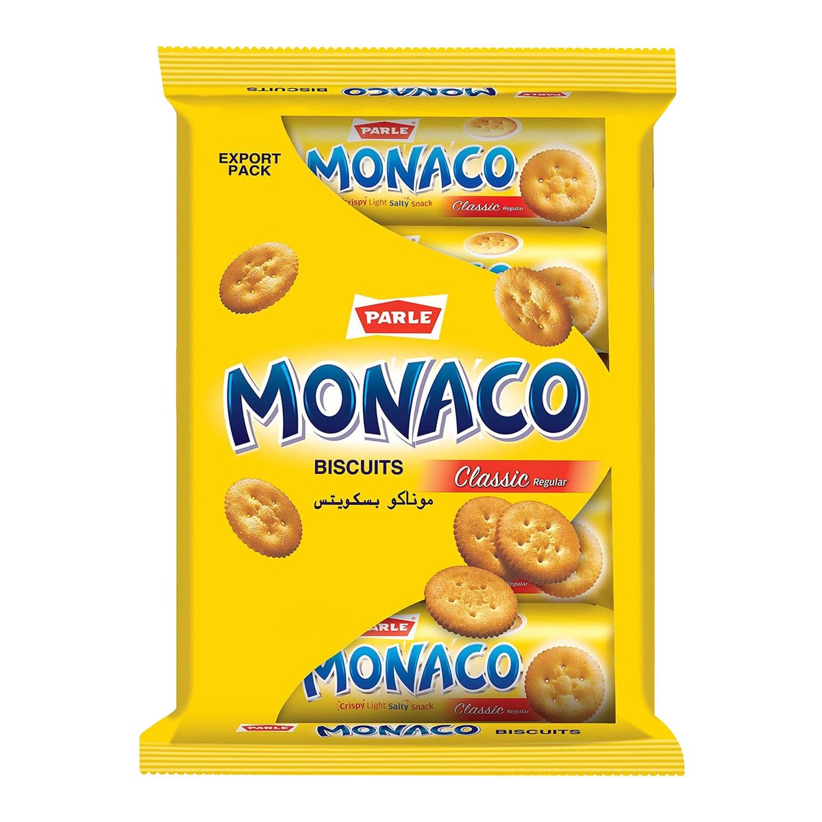 Parle Monaco Classic Biscuits Value Pack 10 x 63.3 g