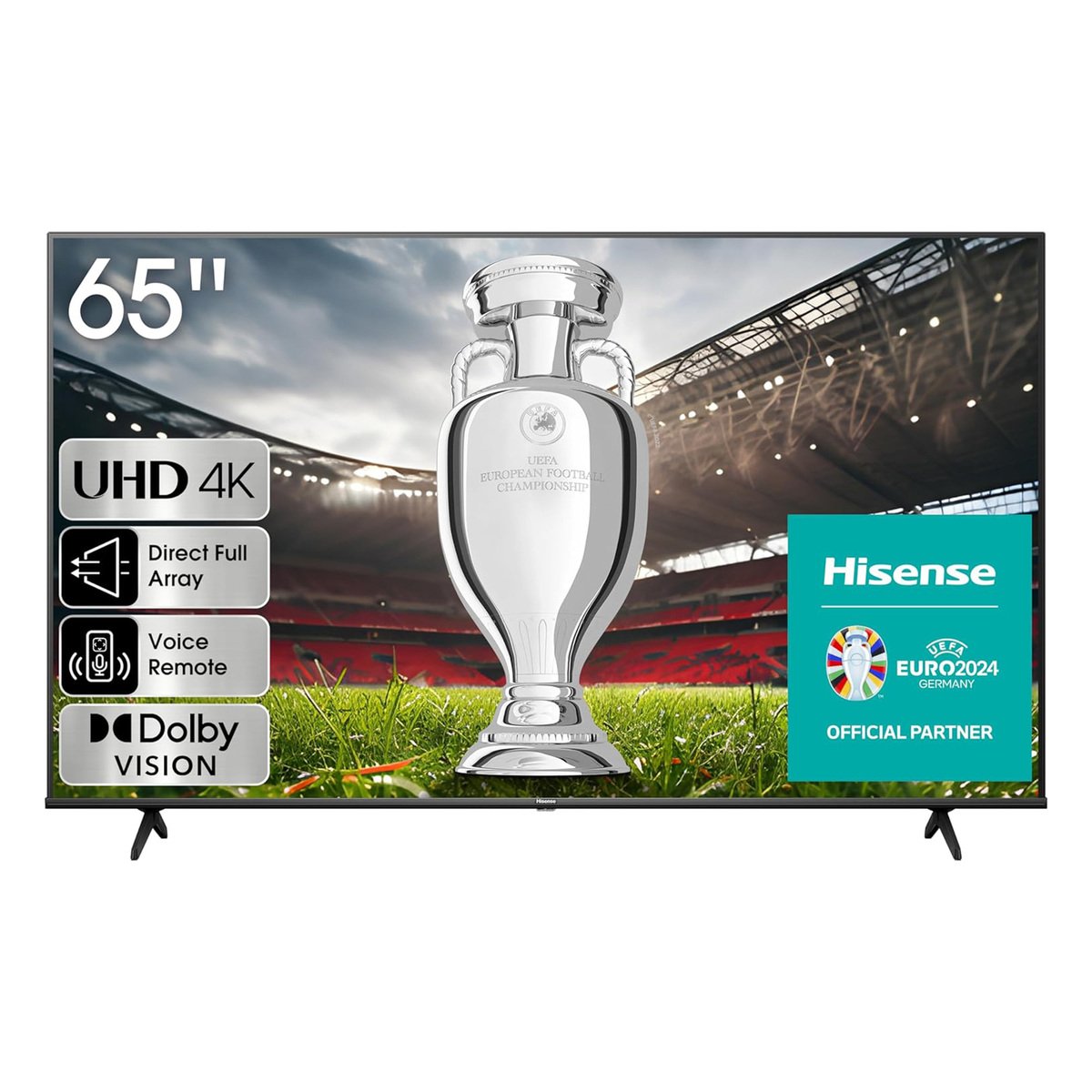 هايسنس تلفاز LED ذكي UHD 4K 65 بوصة، 65A6K