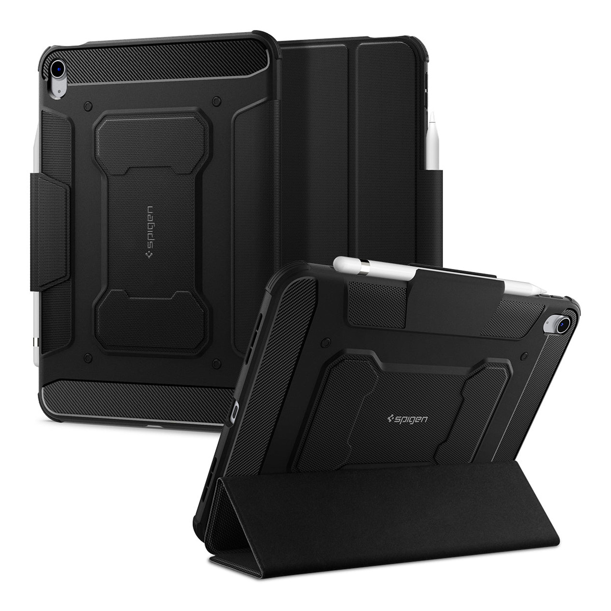 Spigen iPad Rugged Armor Pro Case Cover(2022), 10.9 inches, Black