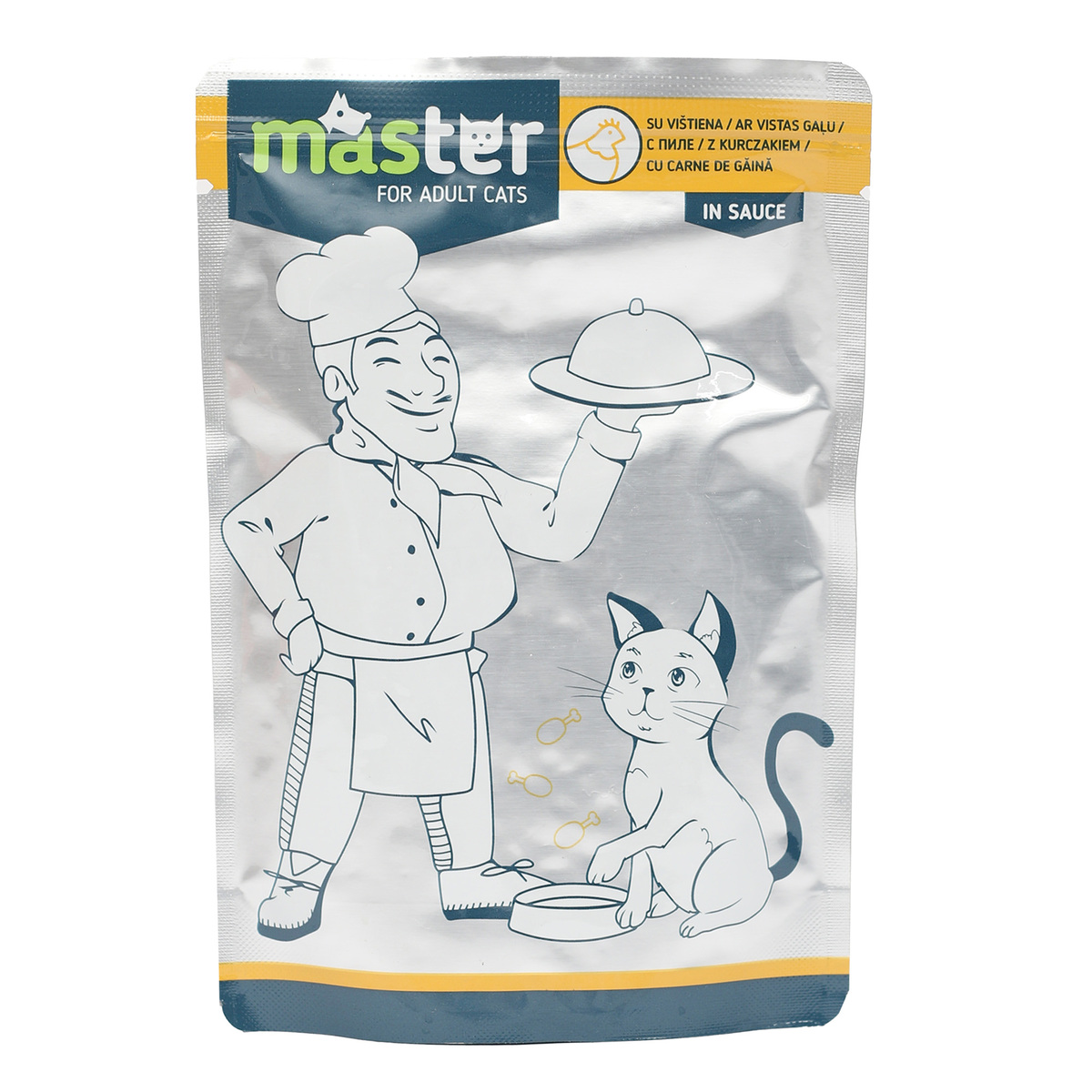 Pet Interest Master Cat Food Chicken in Sauce 80 g