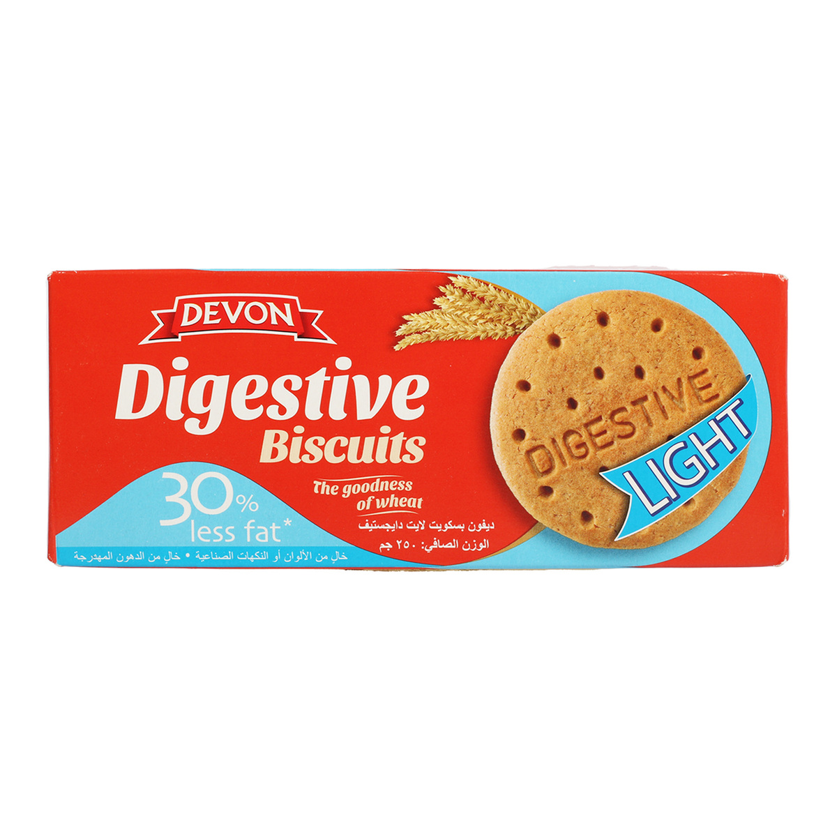 Devon Light Box Digestive Biscuit 250 g