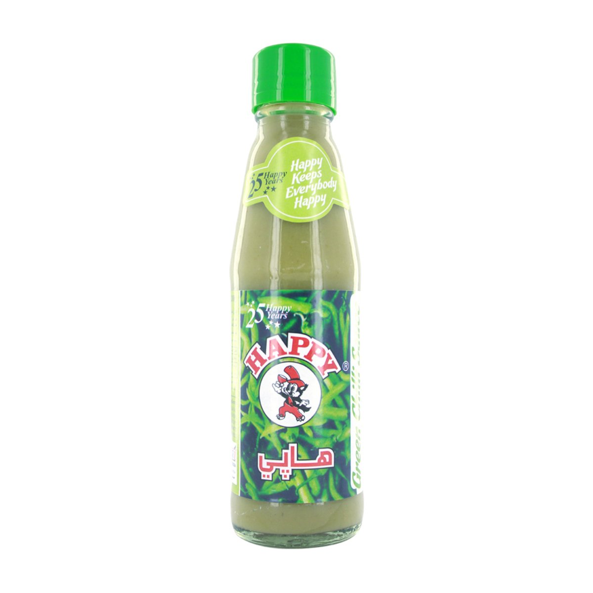 Happy Green Chilly Sauce 200gm