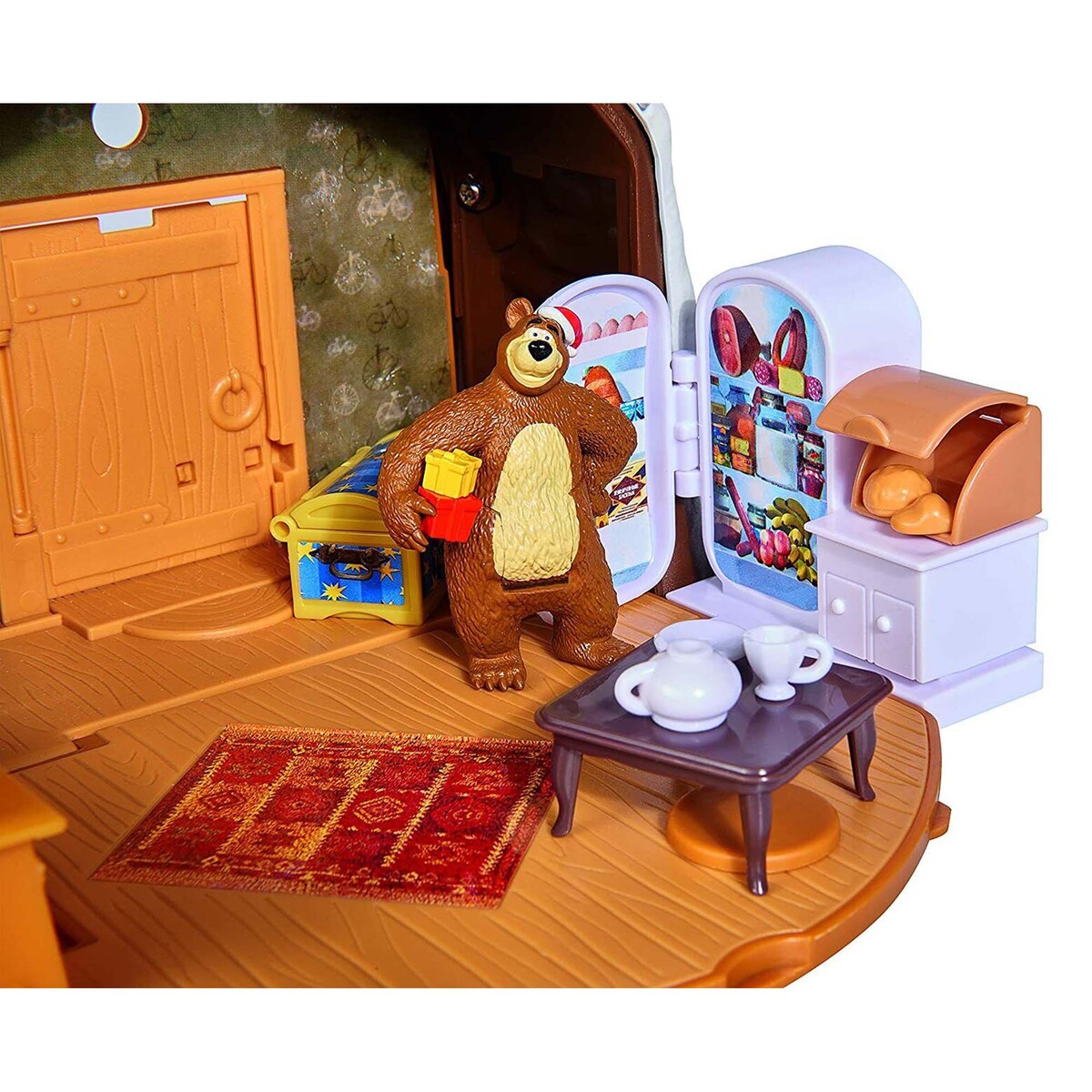 Simba Masha and The Bear Winter House Play Set, 9301023