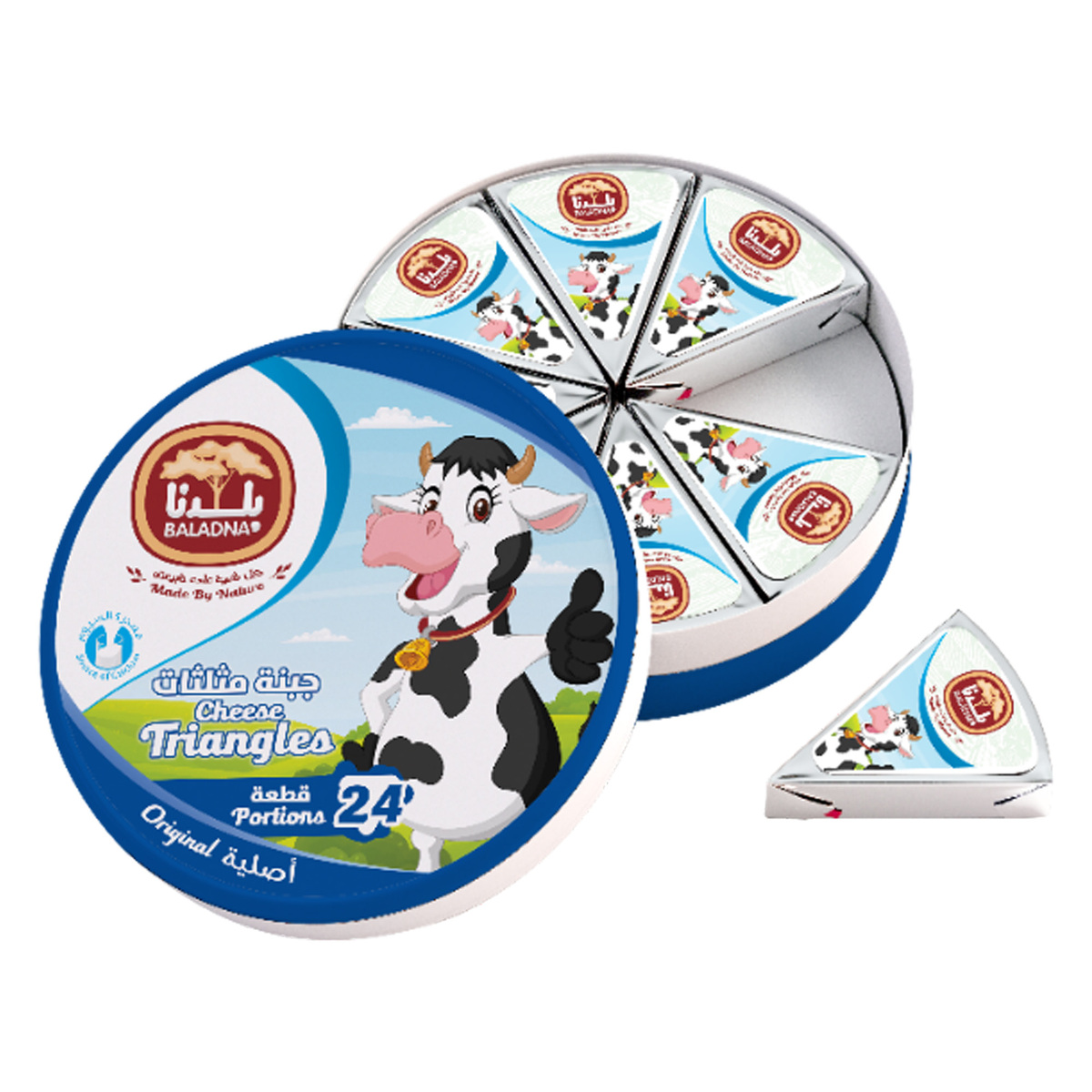 Baladna Original Cheese Triangles 8 Portion 360g