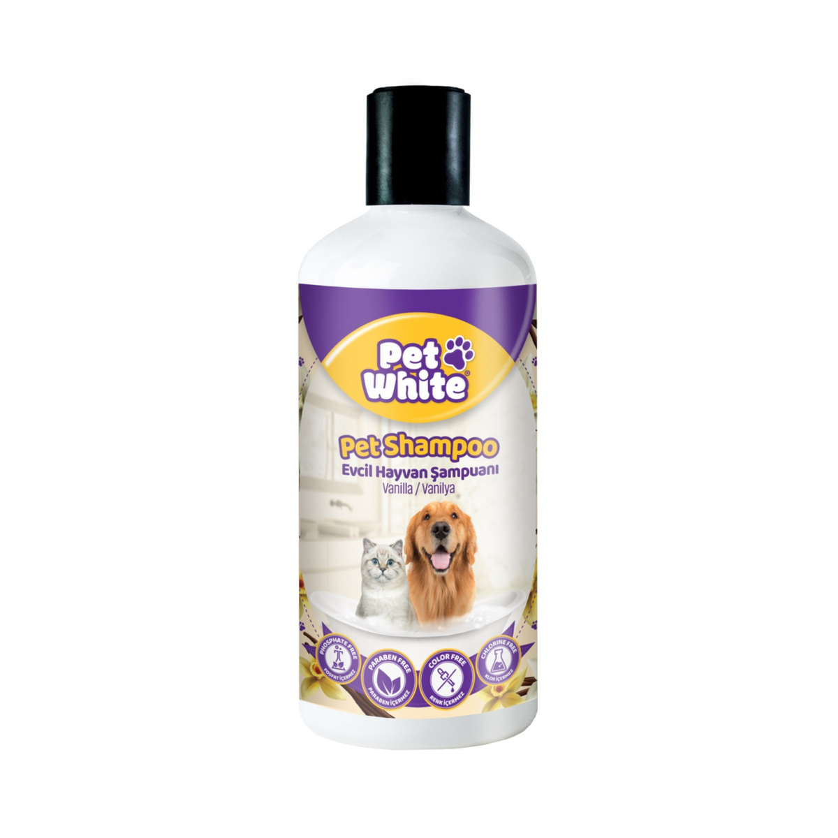 Pet White Vanilla Pet Shampoo 500 ml