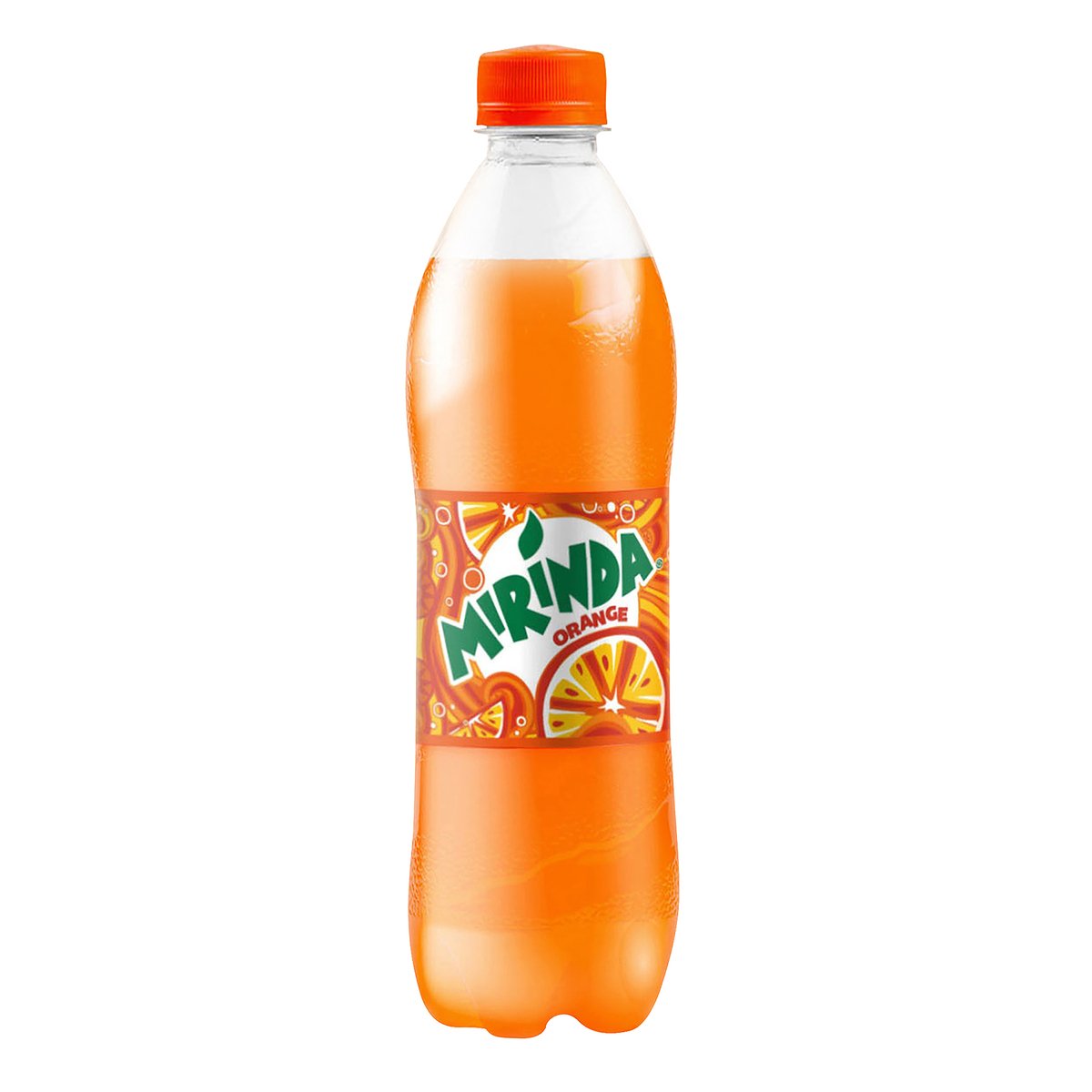 Mirinda Orange Carbonated Soft Drink Plastic Bottle 500 ml