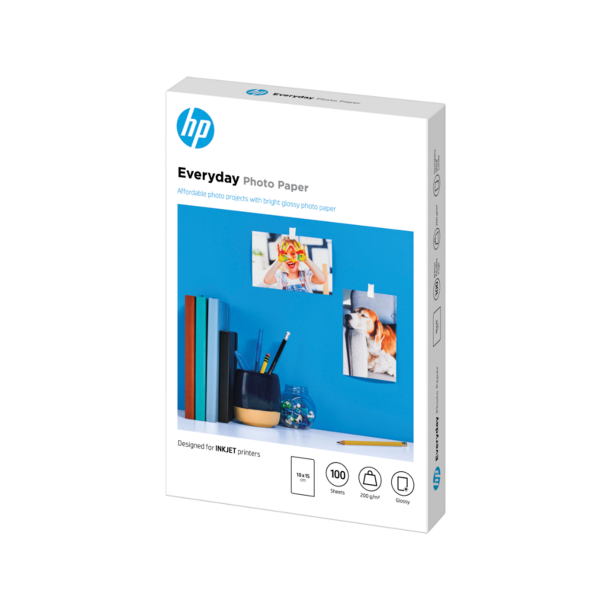 HP Everyday 10X15 Gls 100Sht FSC Photo Paper