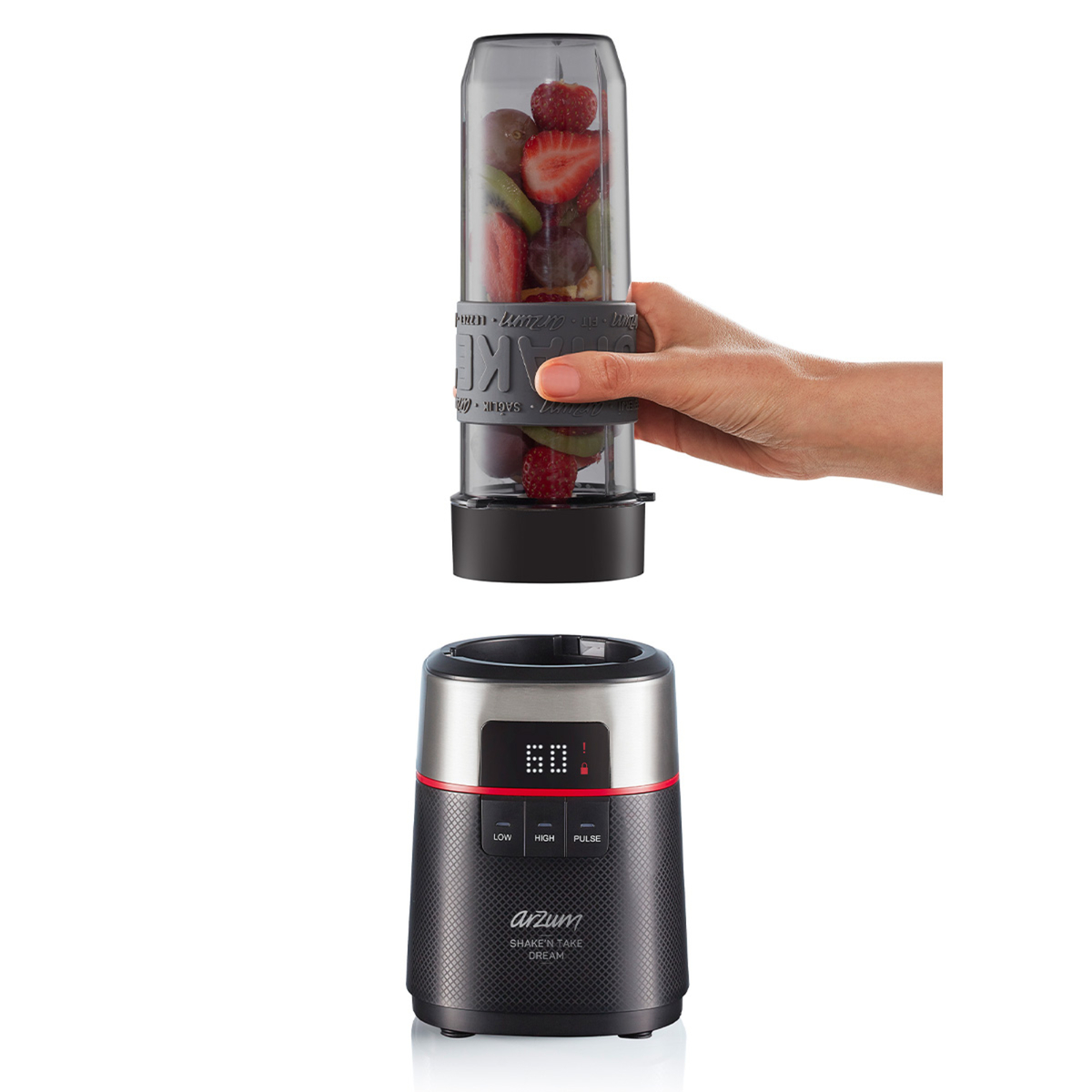 Arzum Smooth Blender, 500W, Black, AR1148