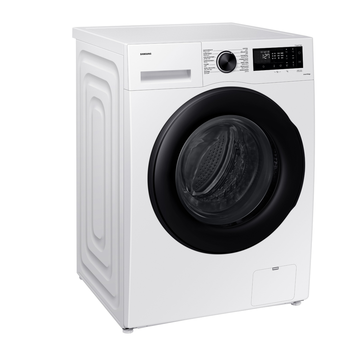Samsung Front Loading Auto Washing Machine, 10.5 kg, 1400 RPM, White, WW10CGC04DAEGU