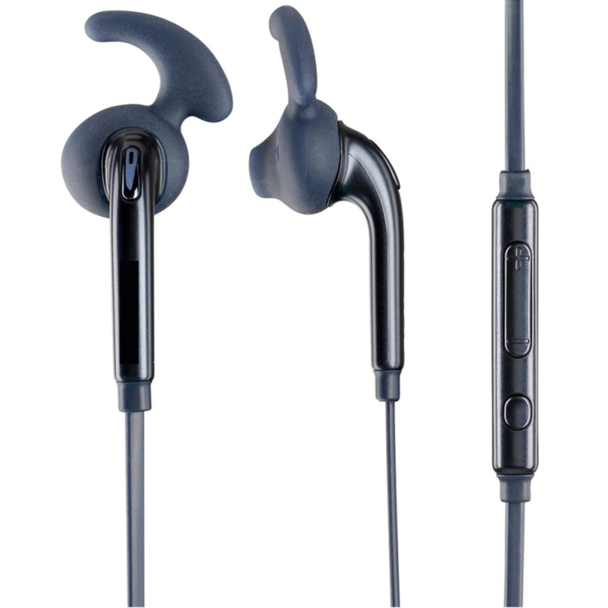 Iends Stereo Earphone with Microphone, Black, IE-HS672