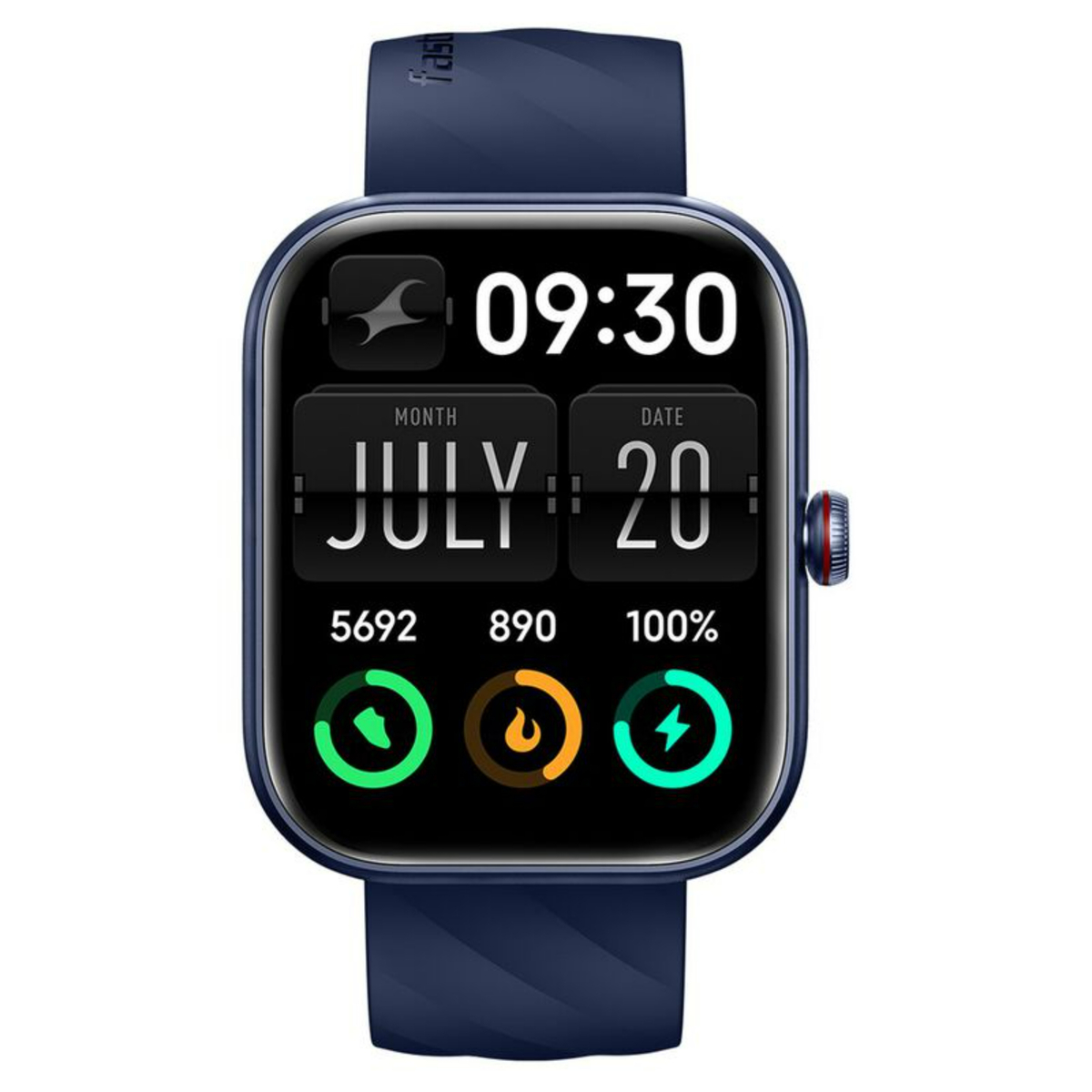 Titan Fastrack Kruz+ Smart Watch, 1.91 inch, Blue